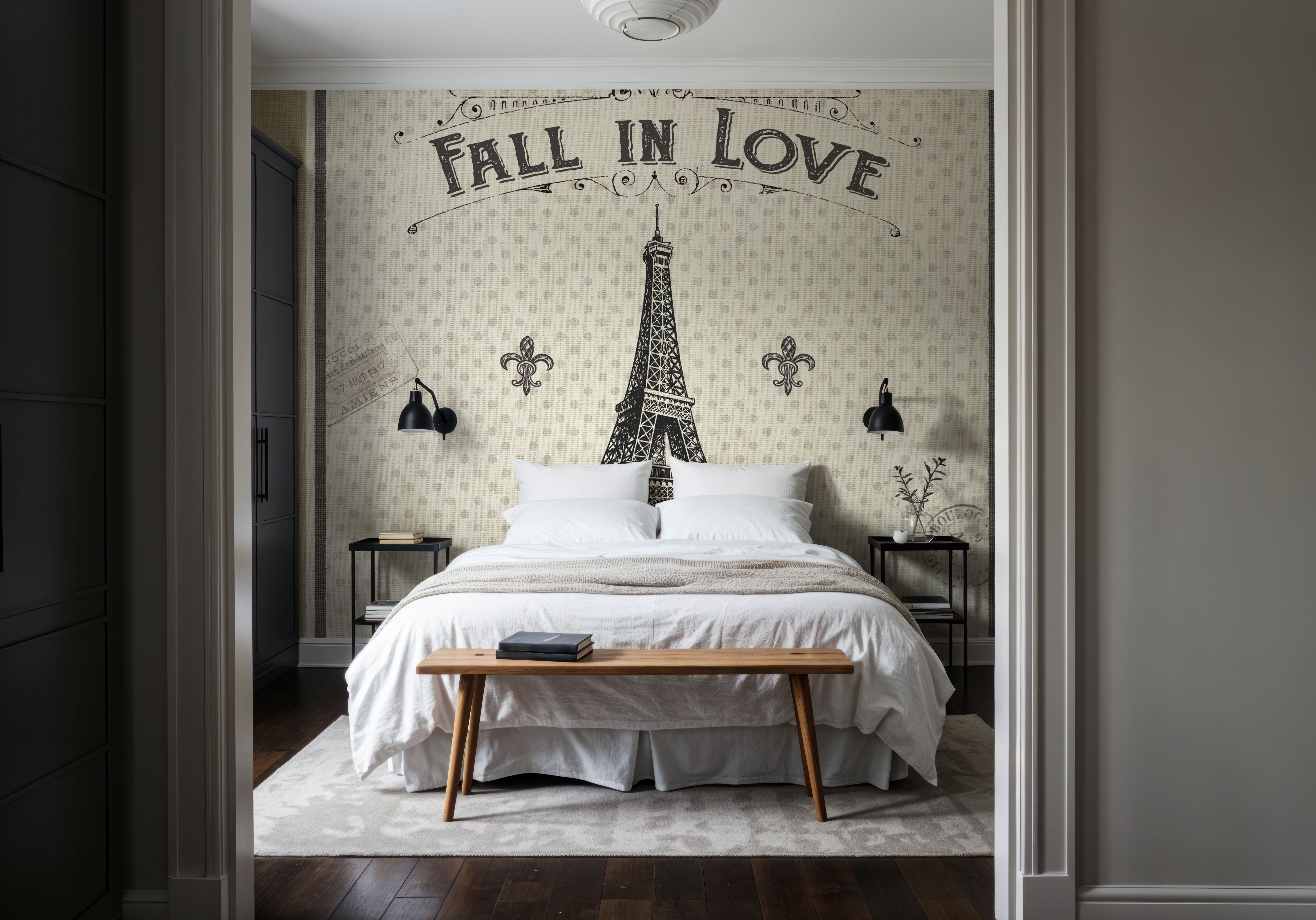 Paris Love, Wallpaper