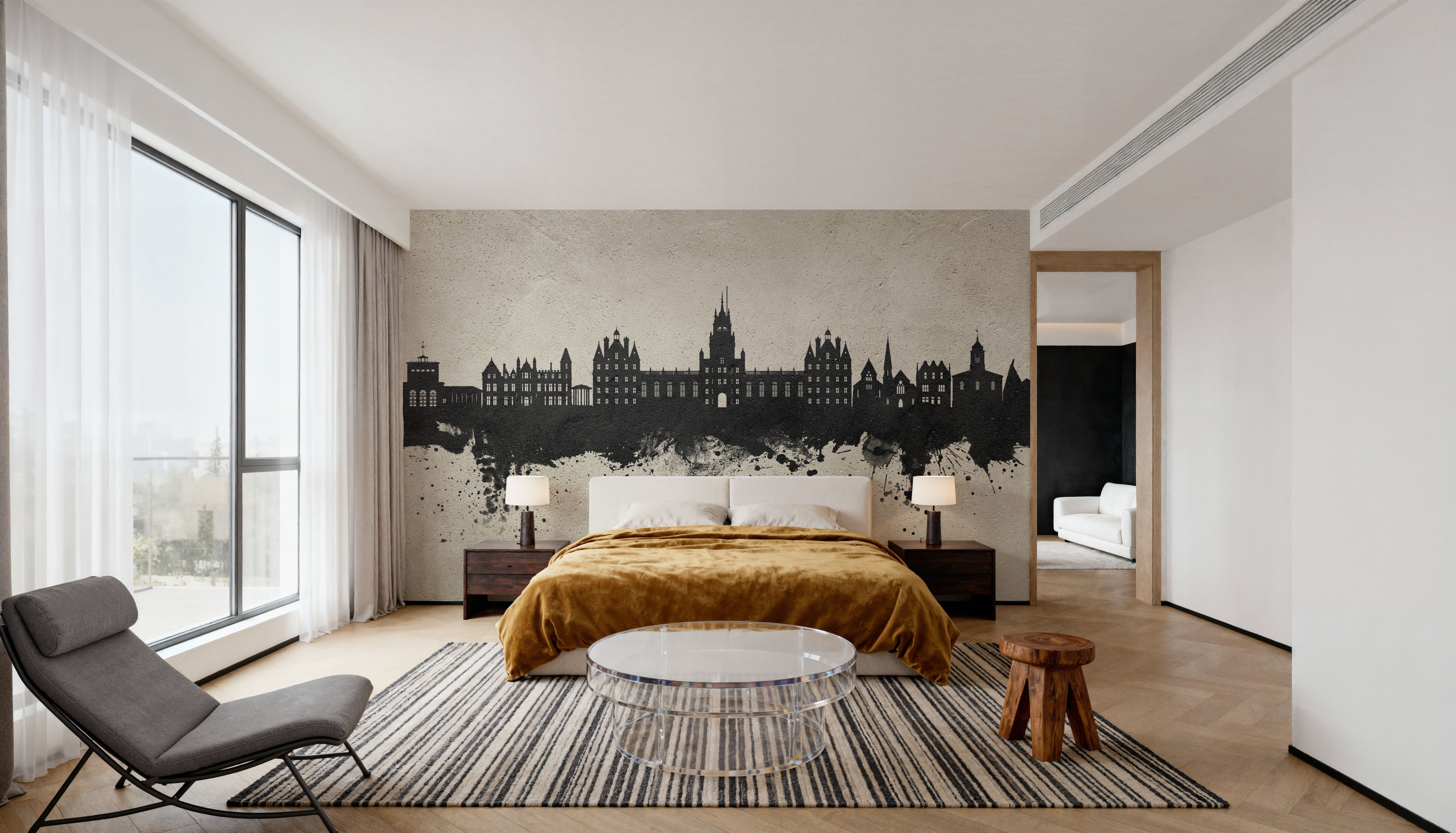 Egham England Skyline Concrete