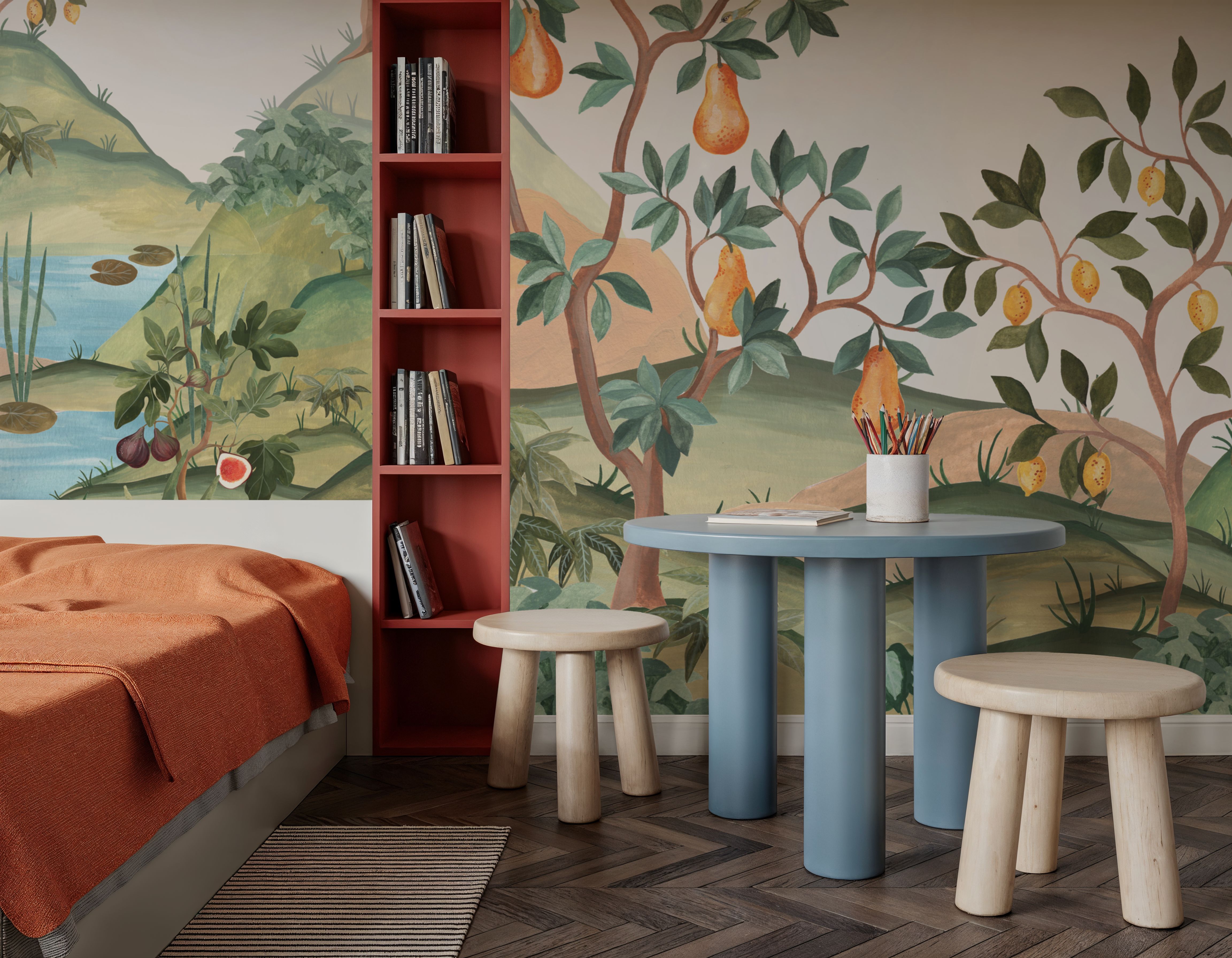 Orchard Reverie (no animals), Cream