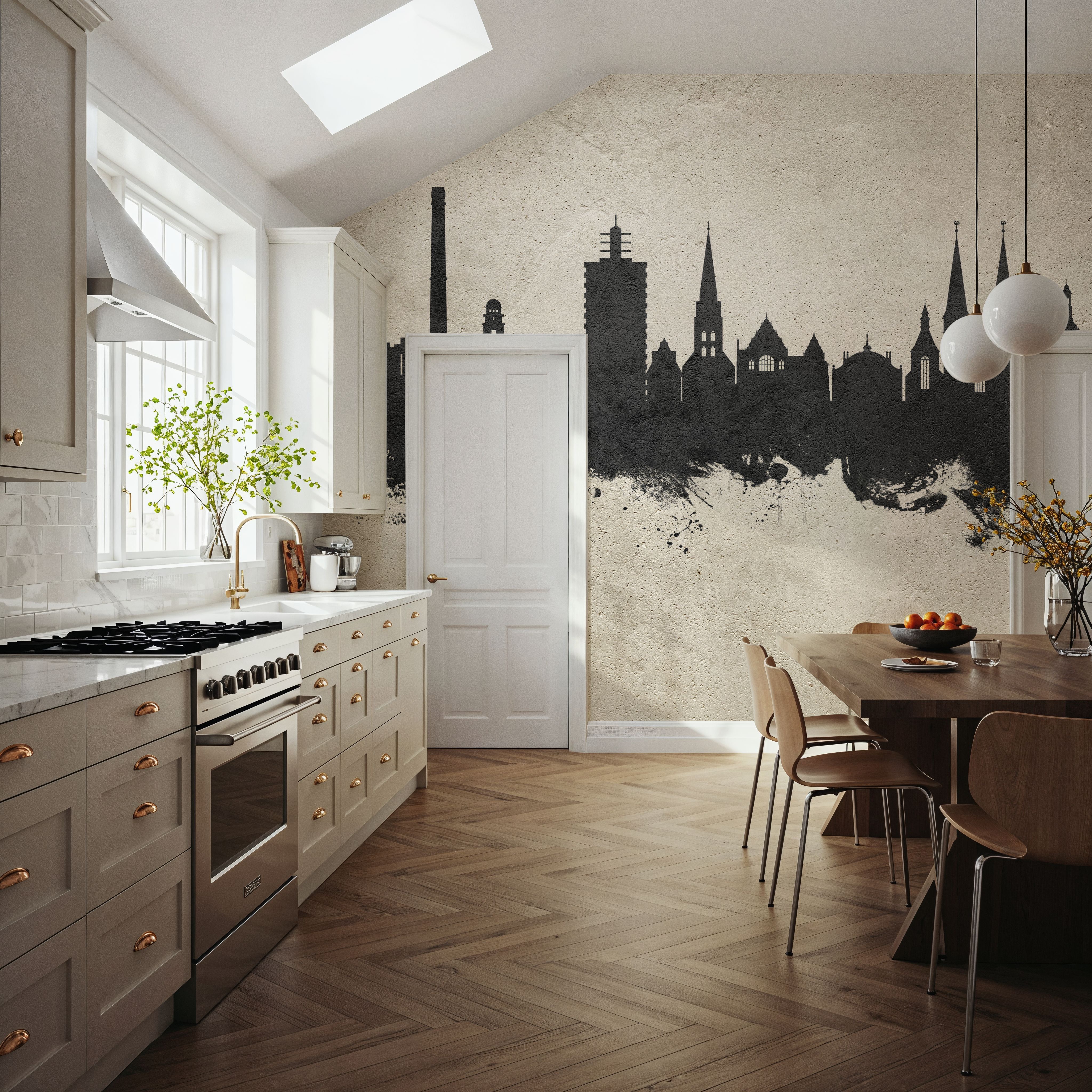 Bielefeld Germany Skyline Concrete