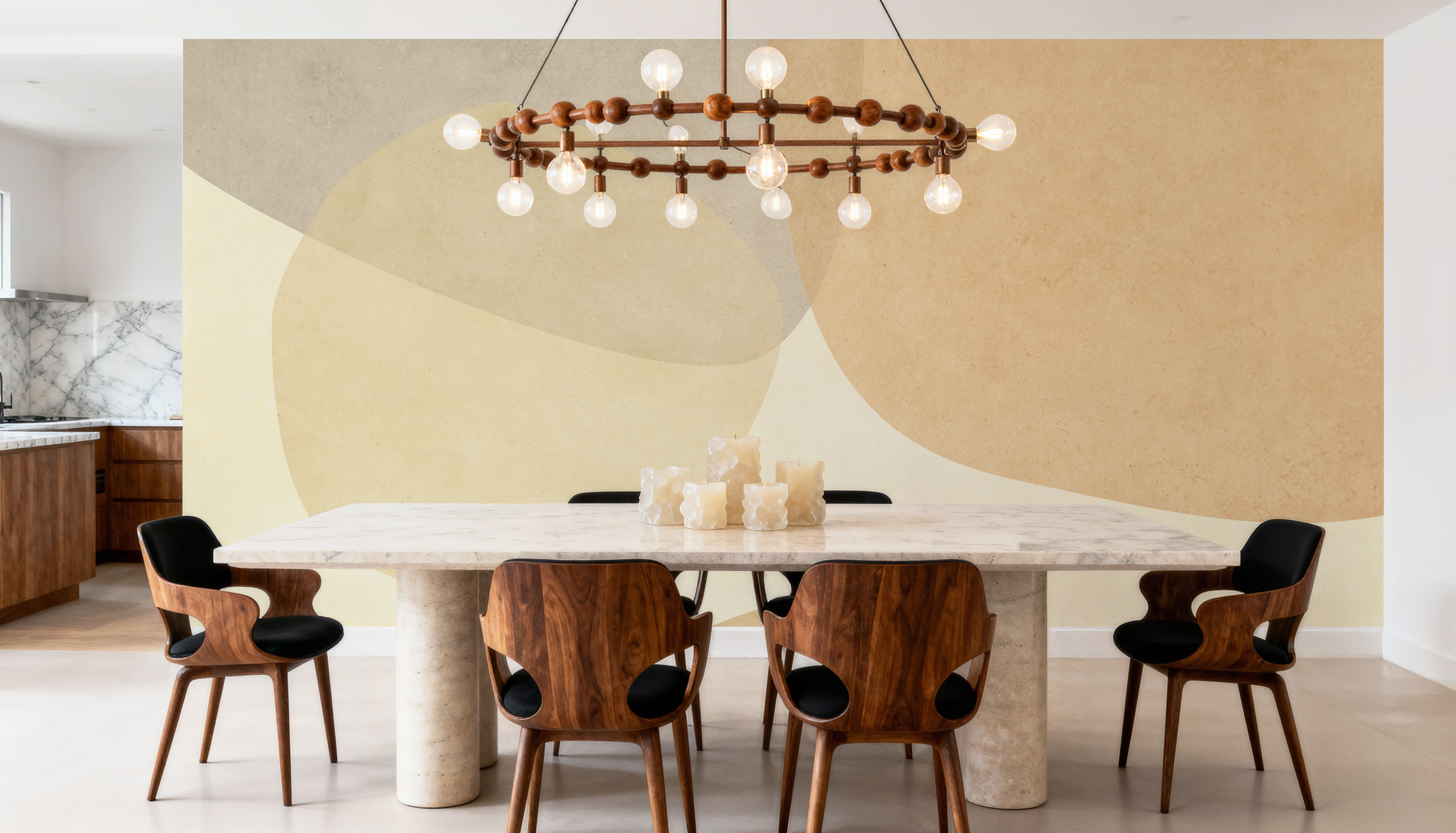 Embracing Shapes, Butter Yellow