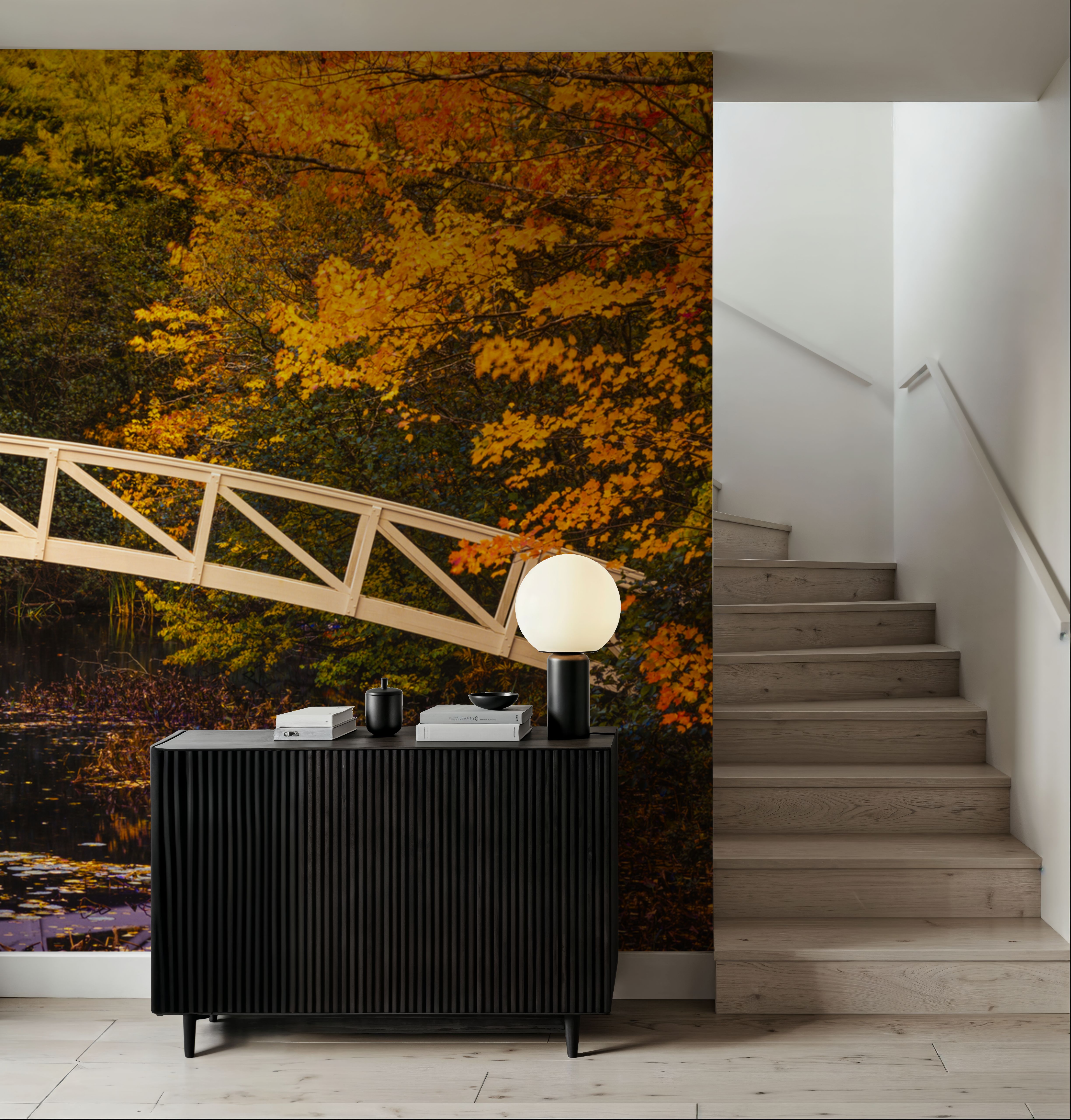 Autumn Footbridge