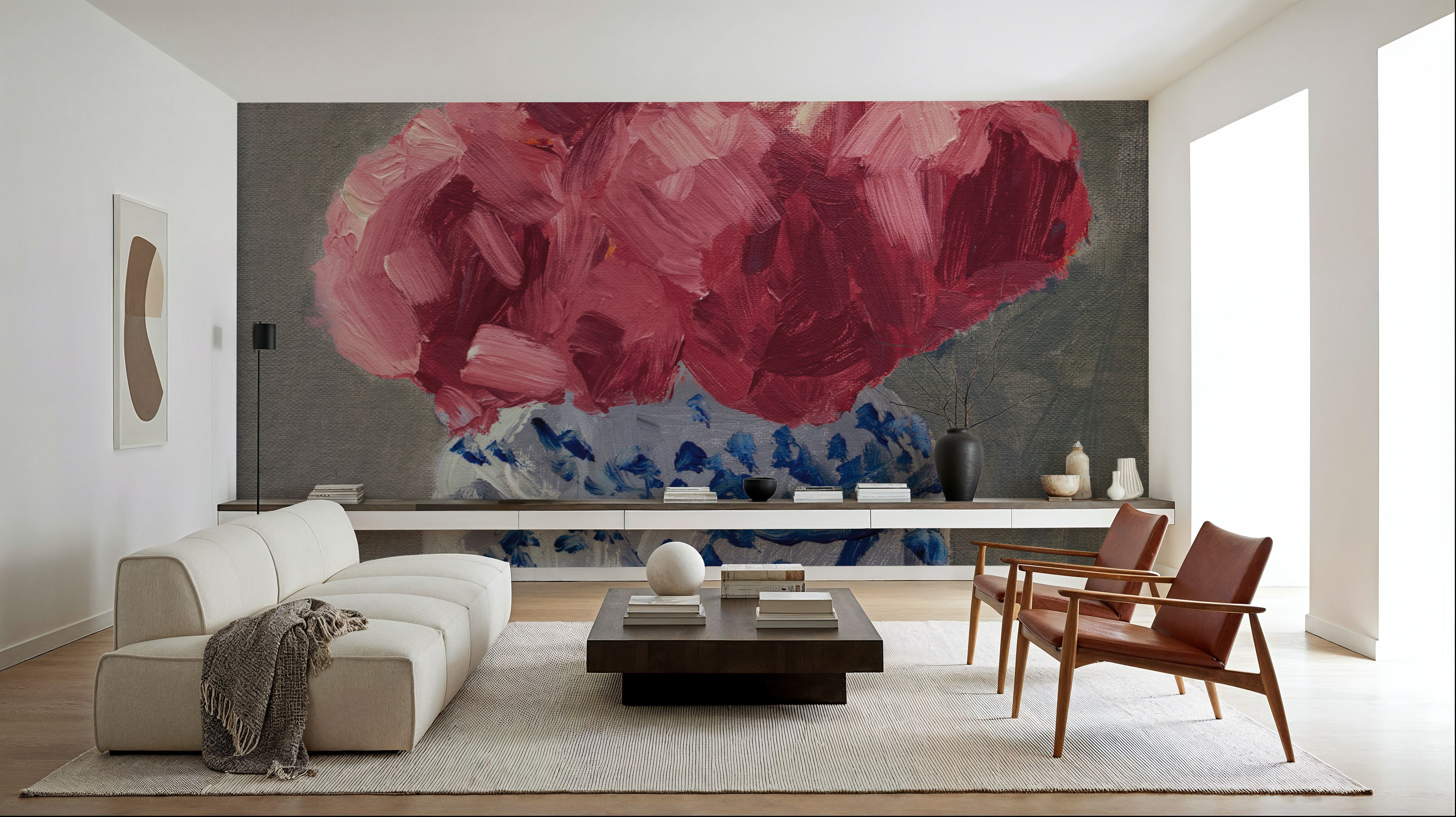 Peonies in Chinoiserie Vase Country Traditions