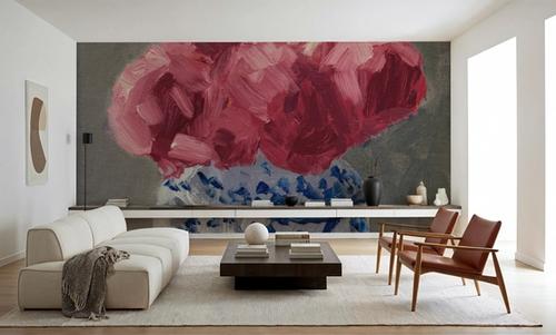 Peonies in Chinoiserie Vase Country Traditions