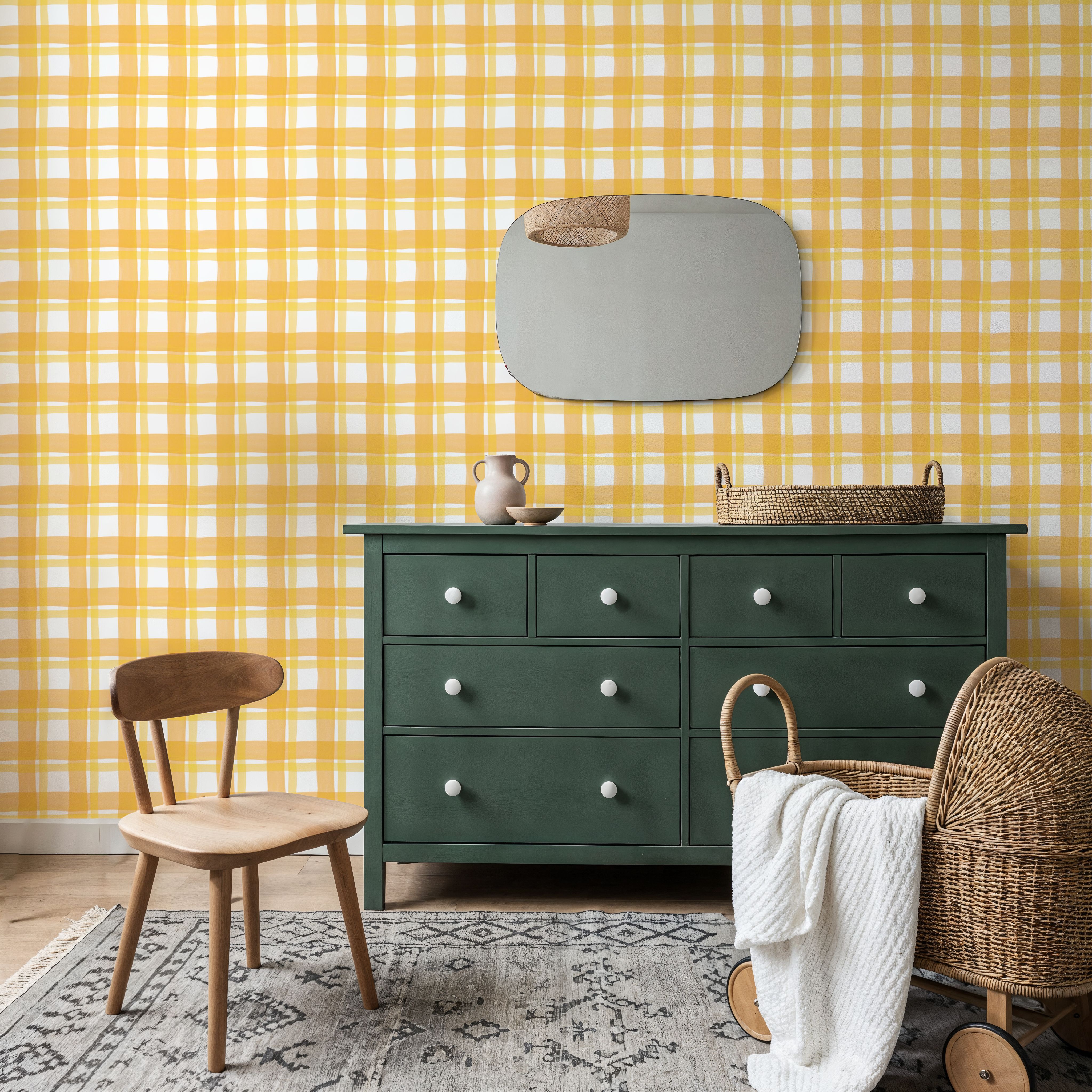 Summer Plaid Yellow