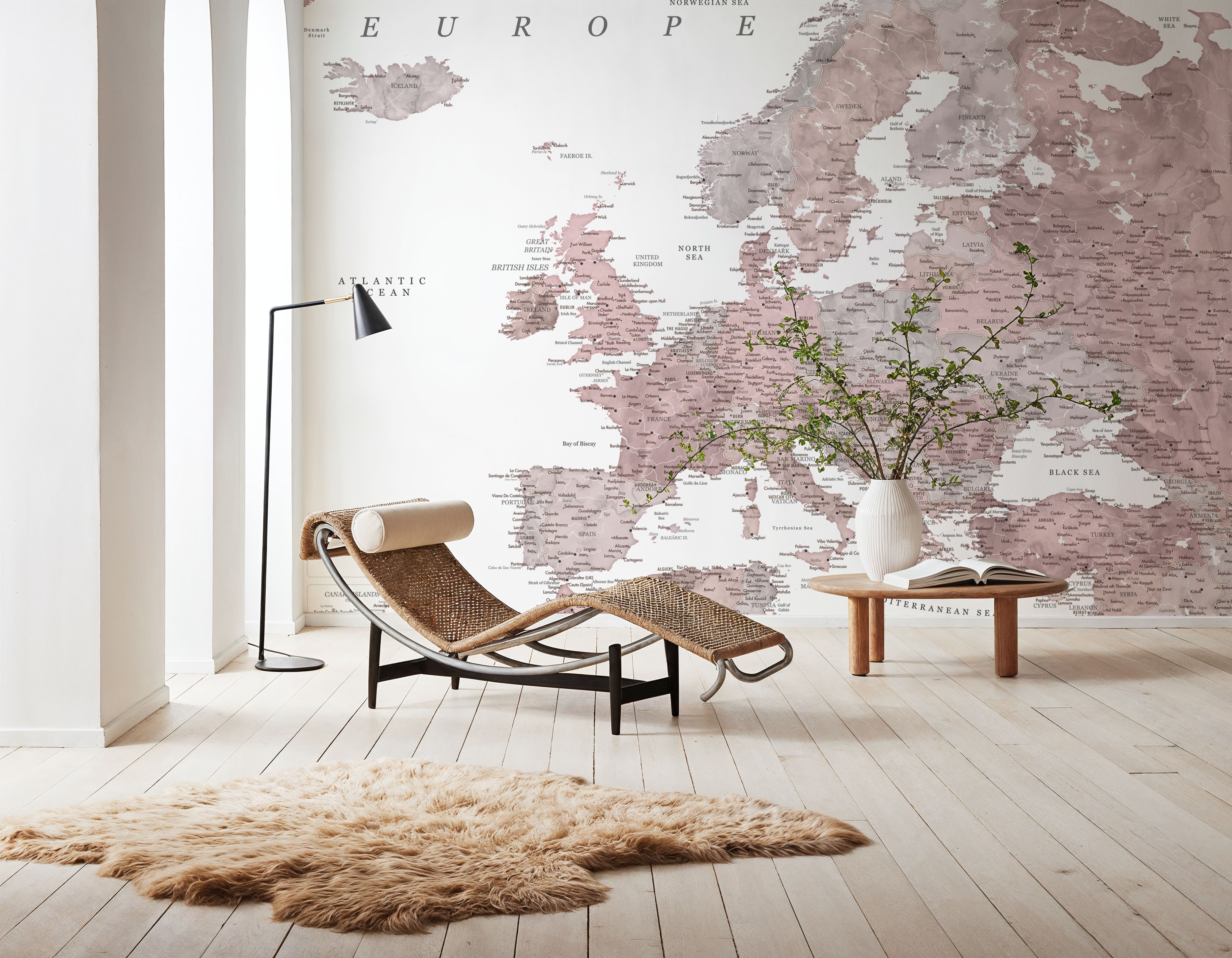 Europe Map Detailed - Linda