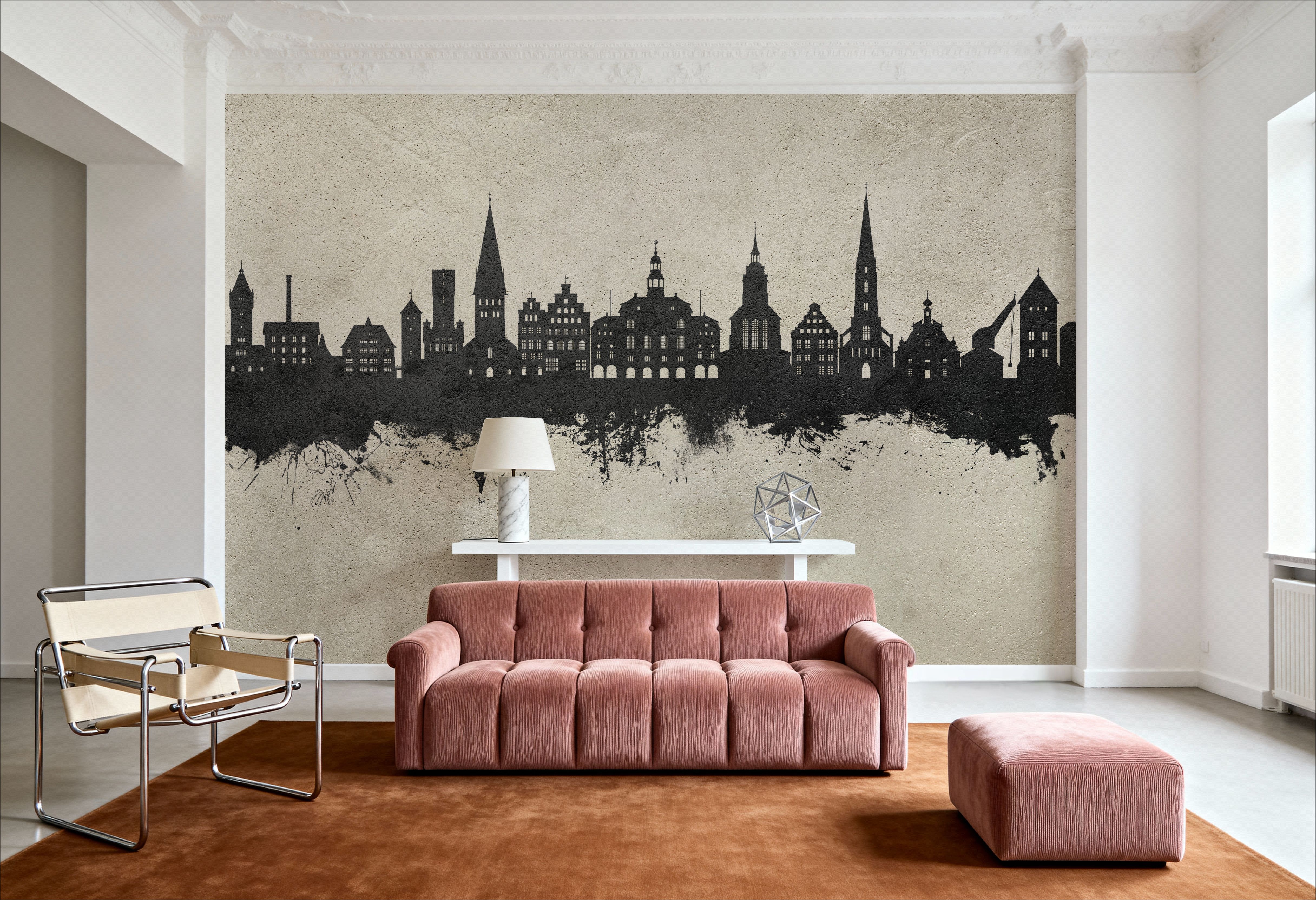 Lüneburg Germany Skyline Concrete