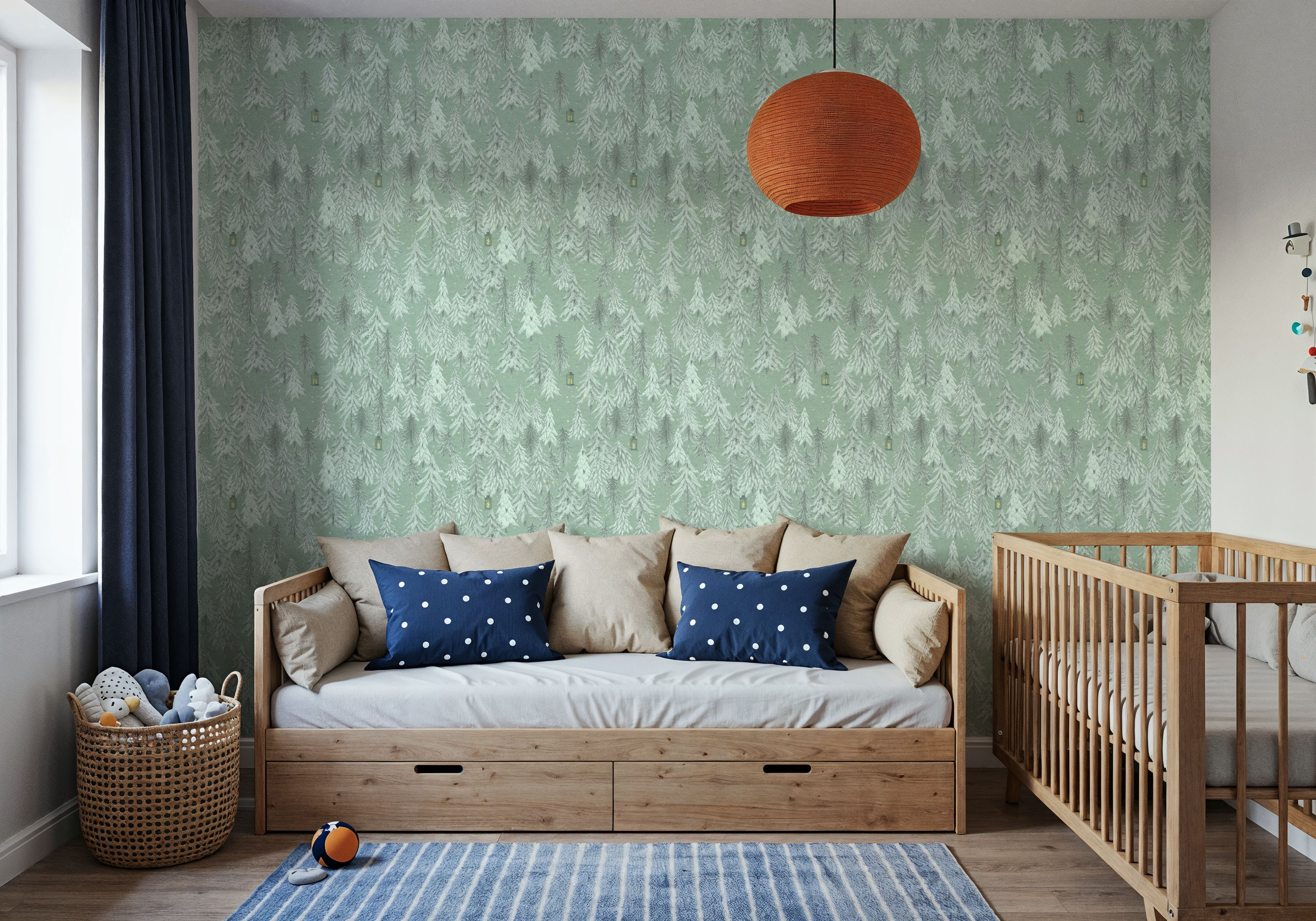 Forest Lanterns, Green