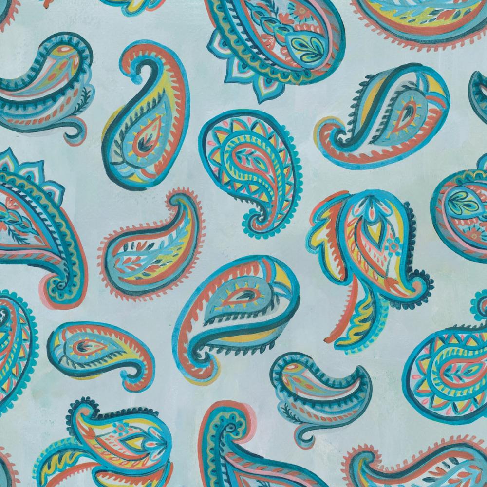 Emerald Paisley Light