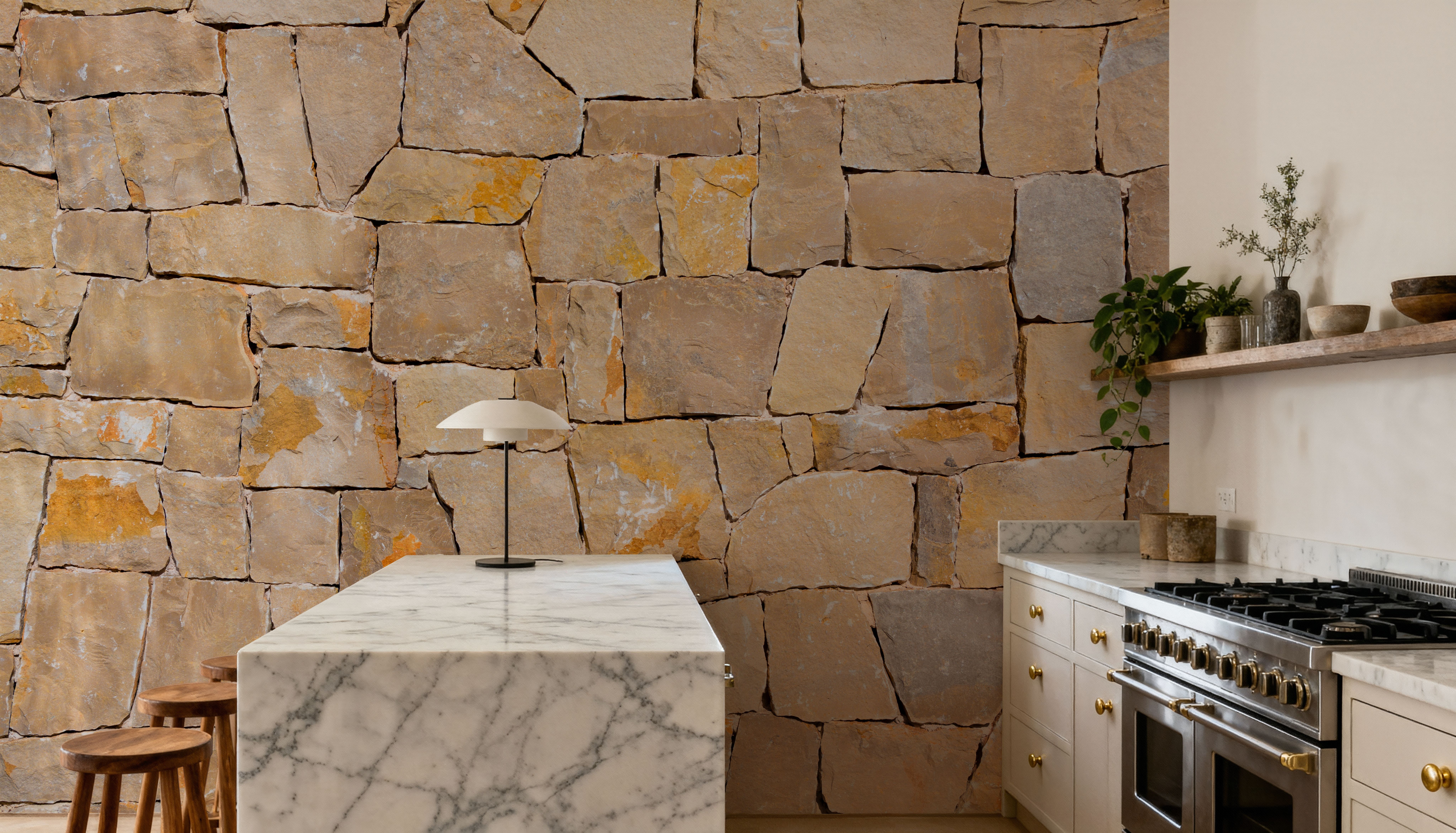 Spanish Masonry, Wallpaper