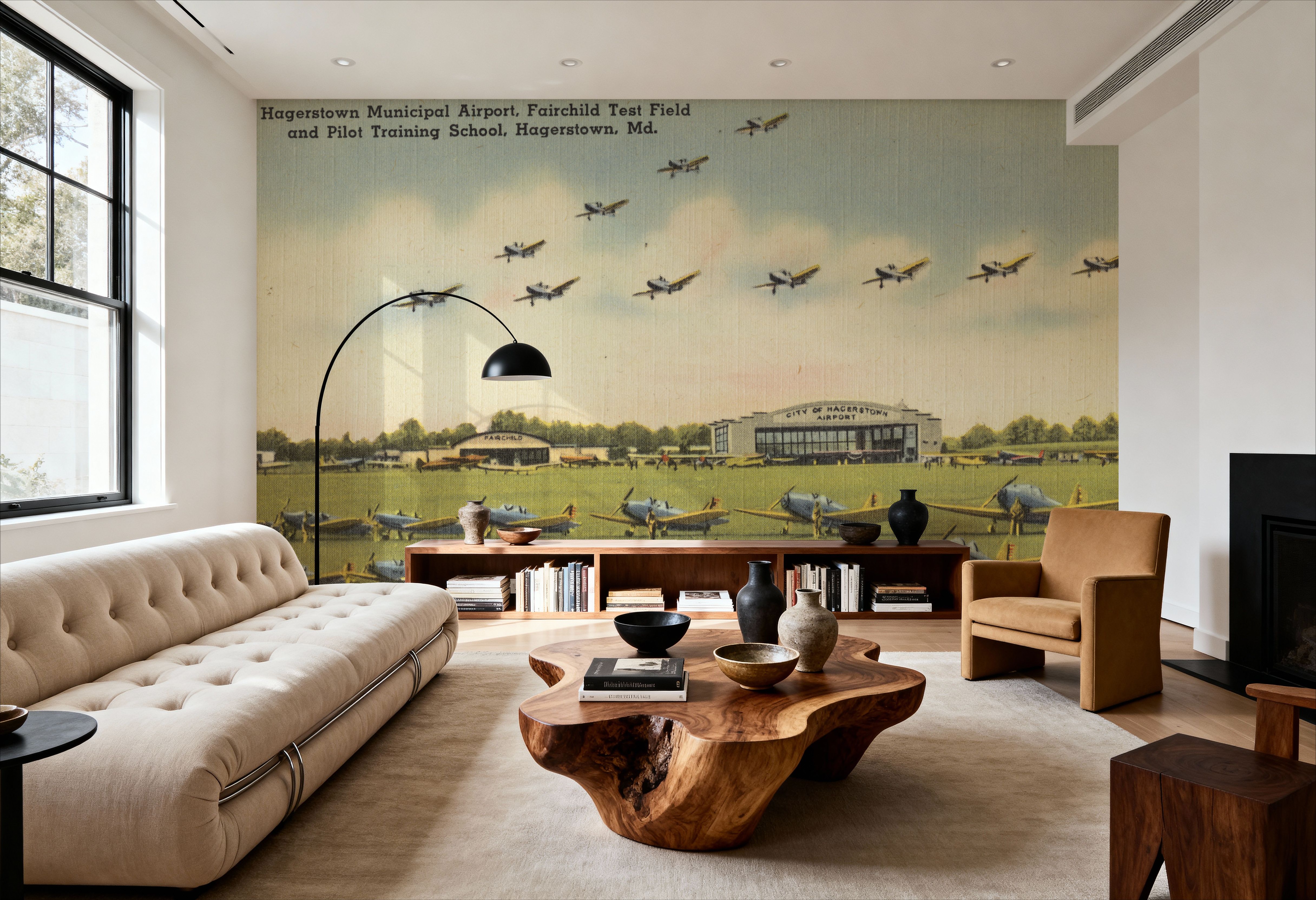 Greetings from Fairchild - Screenprint Postcard