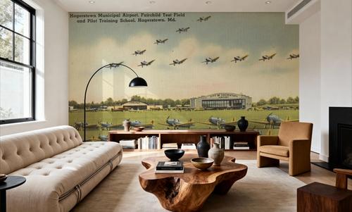 Greetings from Fairchild - Screenprint Postcard
