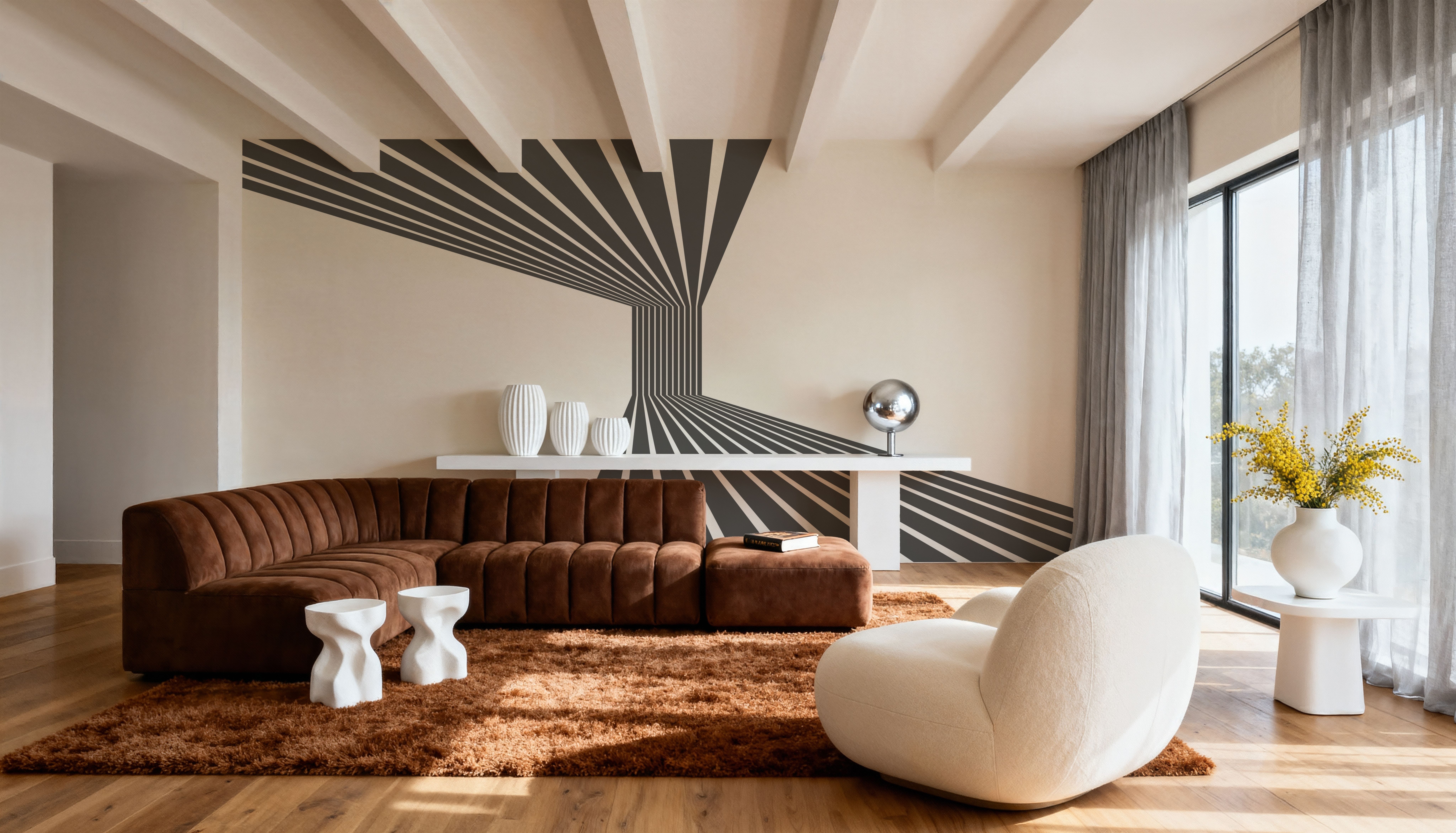 Mind Your Head, Papel pintado