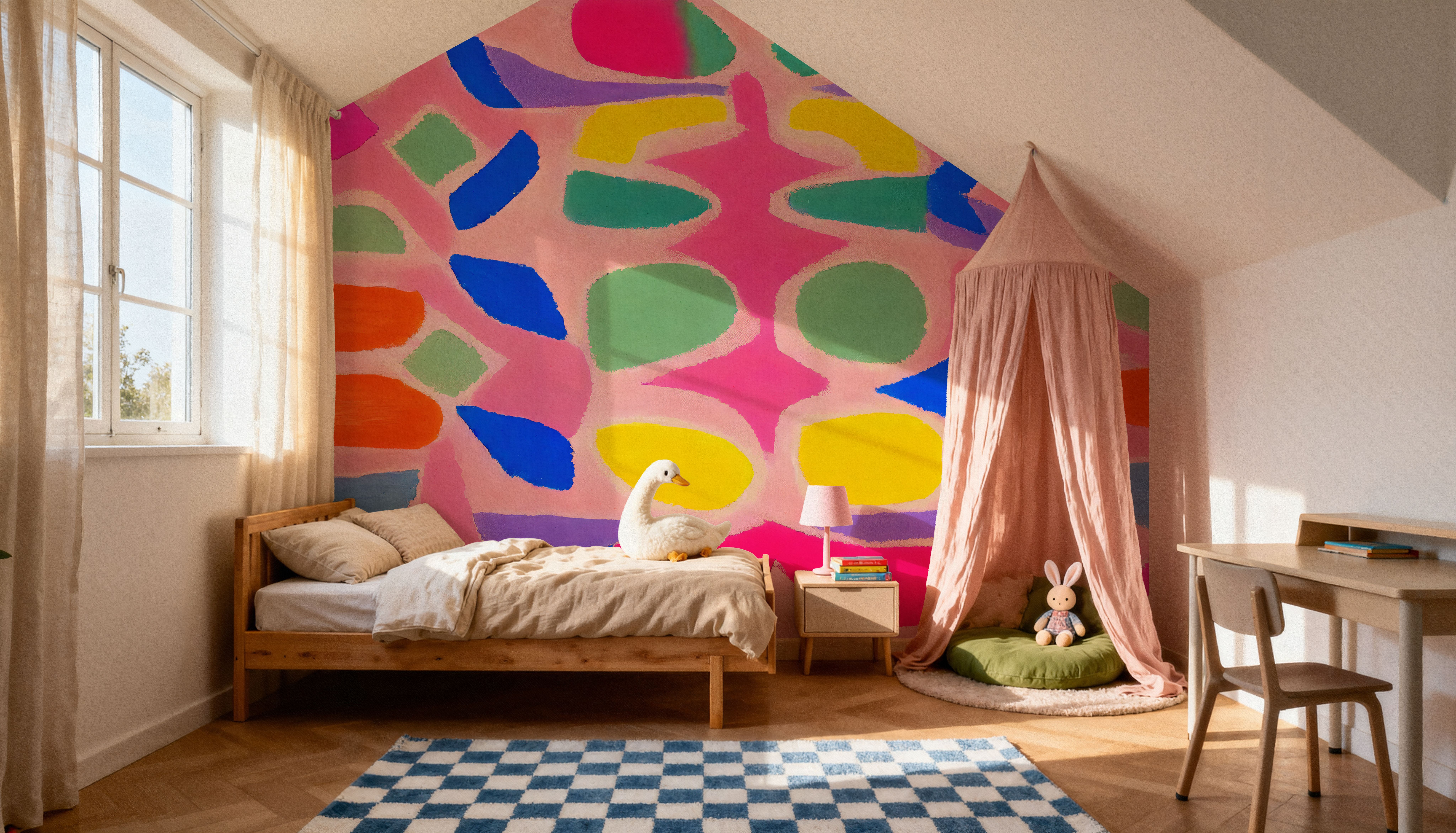 Pastel Neon Pattern