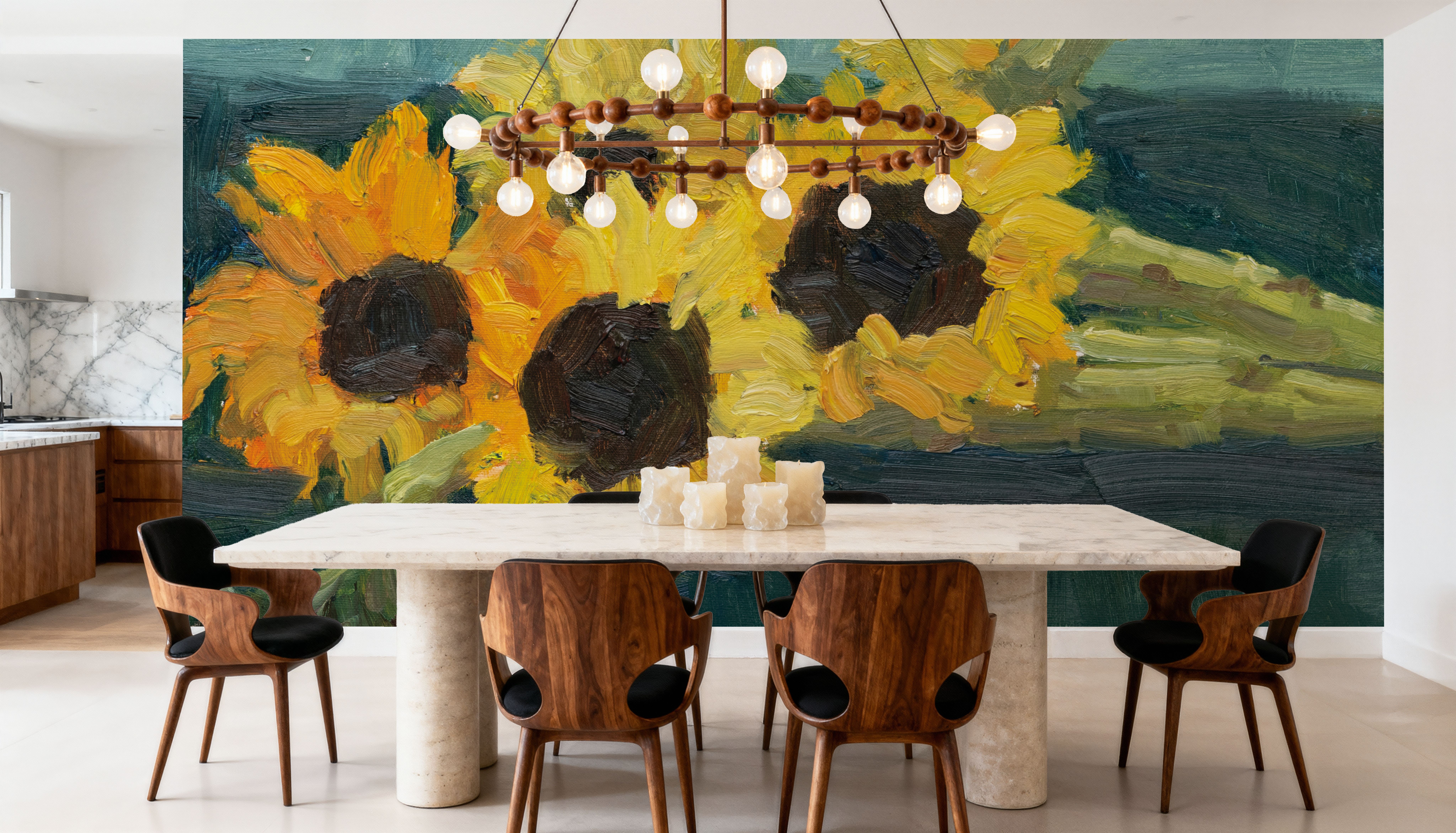 Freshly Cut Sunflowers