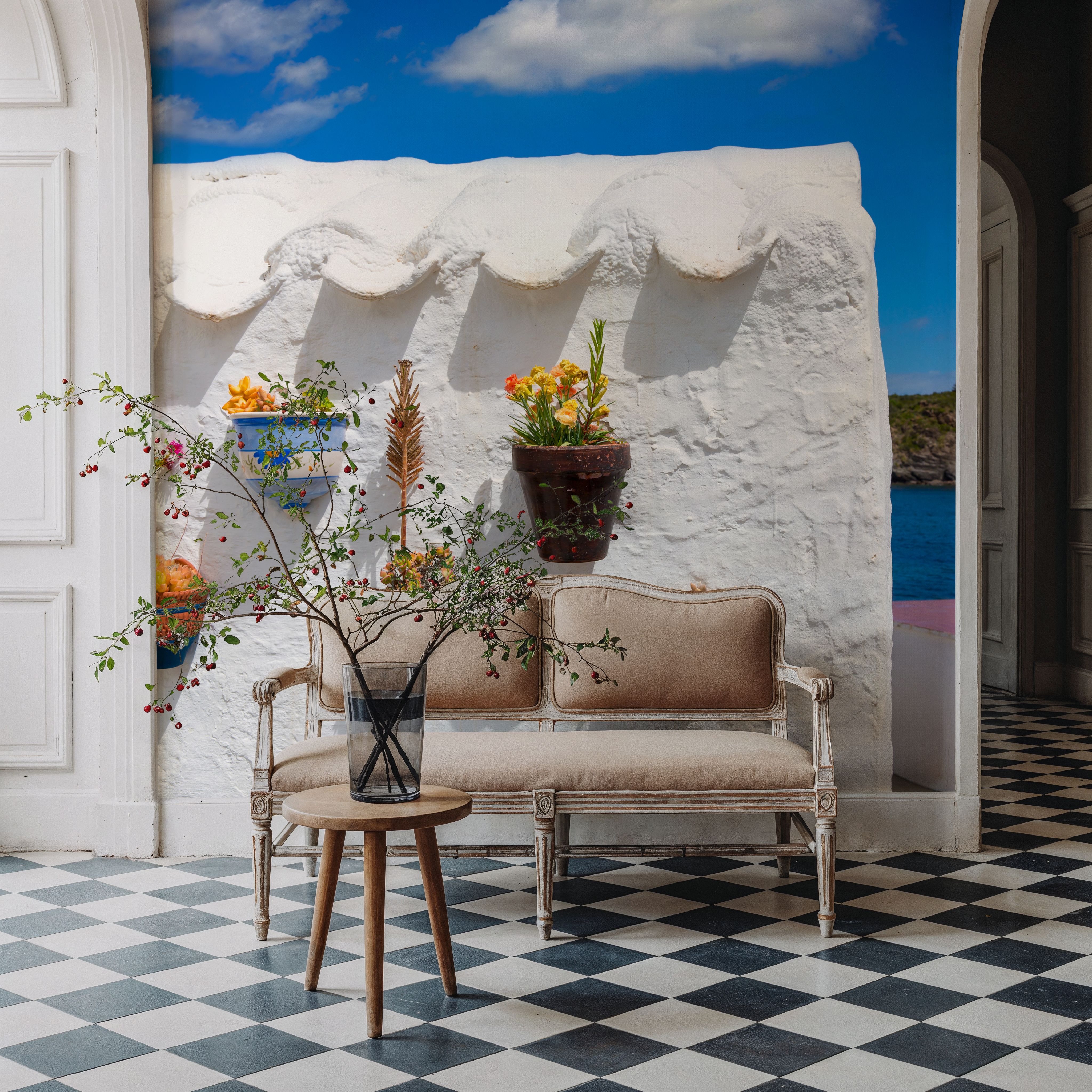 Mediterranean Flower Pots