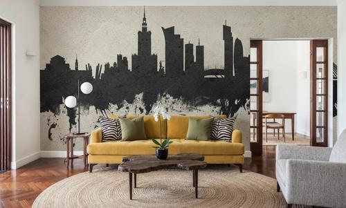 Warsaw Poland Skyline Concrete