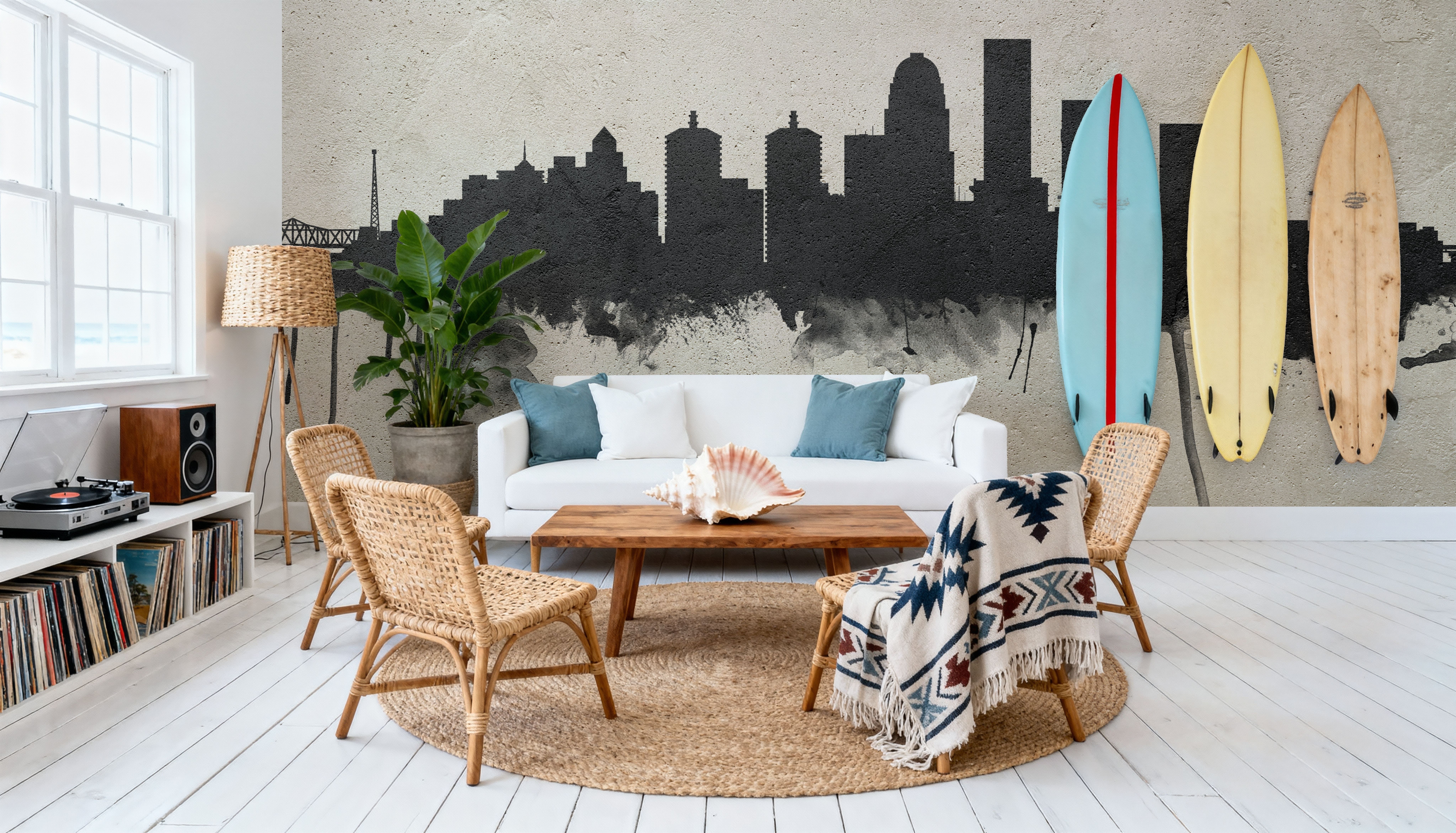 Louisville Kentucky Skyline Concrete