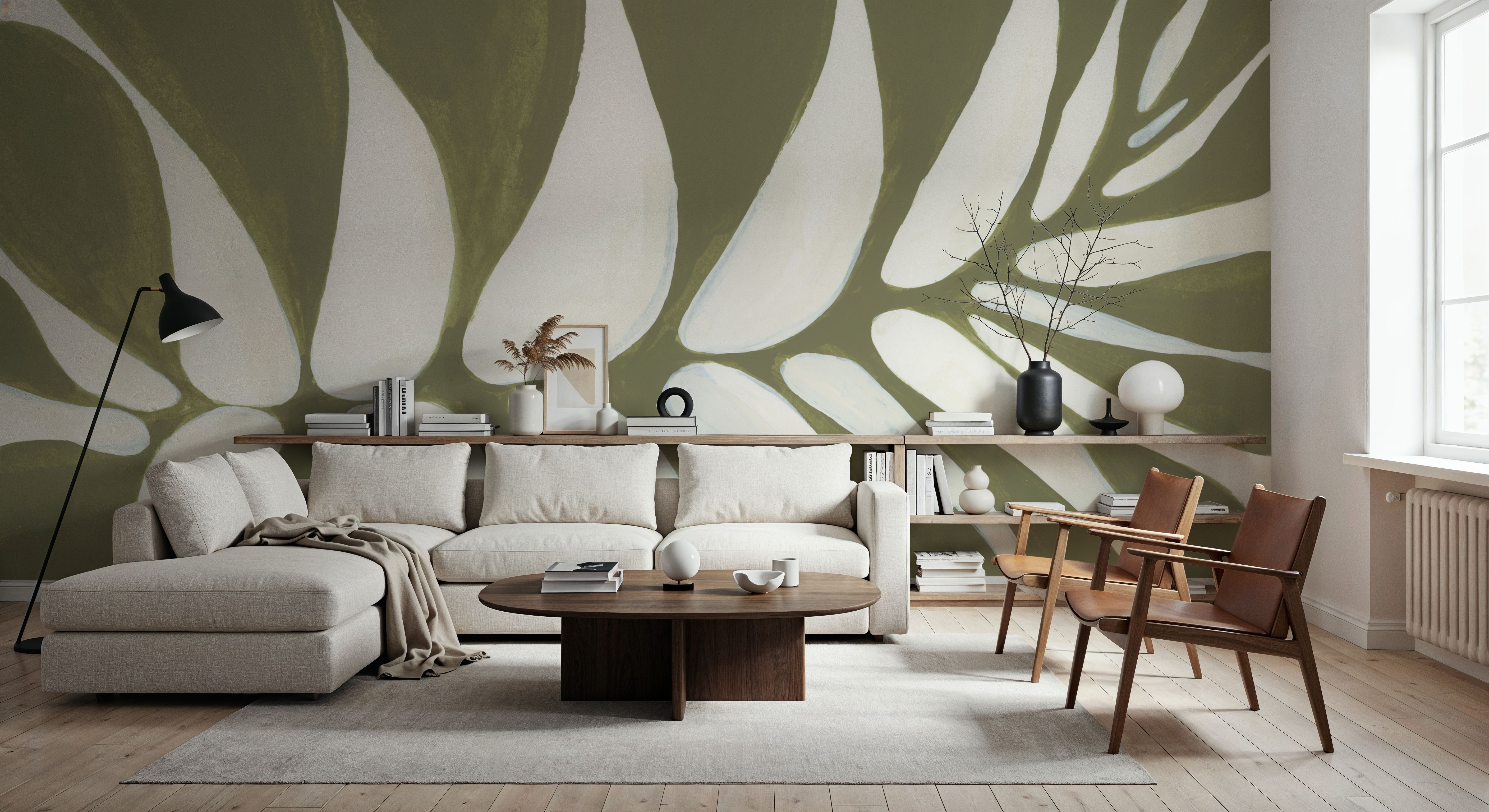 Organic Leaf, Tapeten