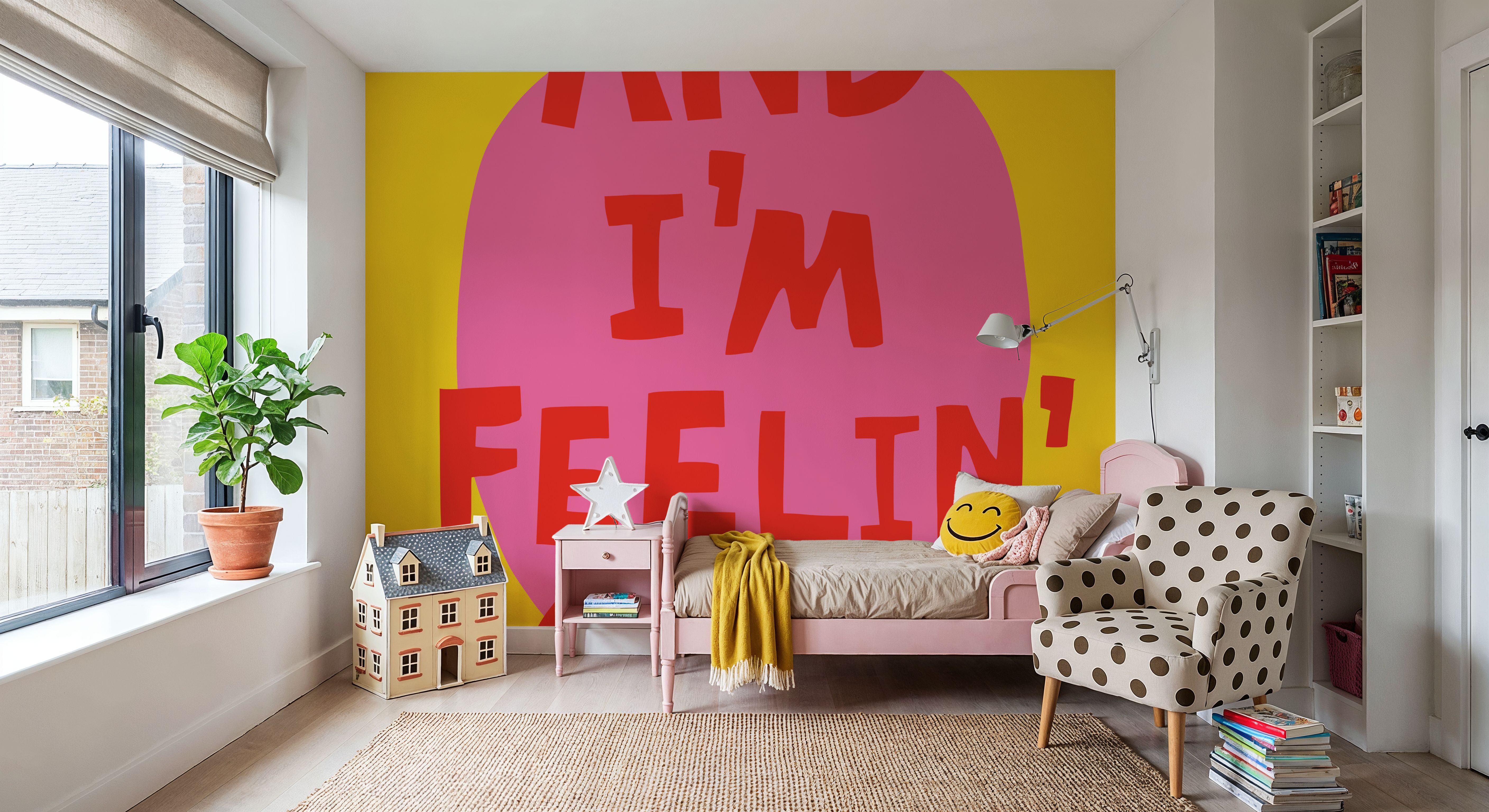 And Im Feelin Good, Carte da parati