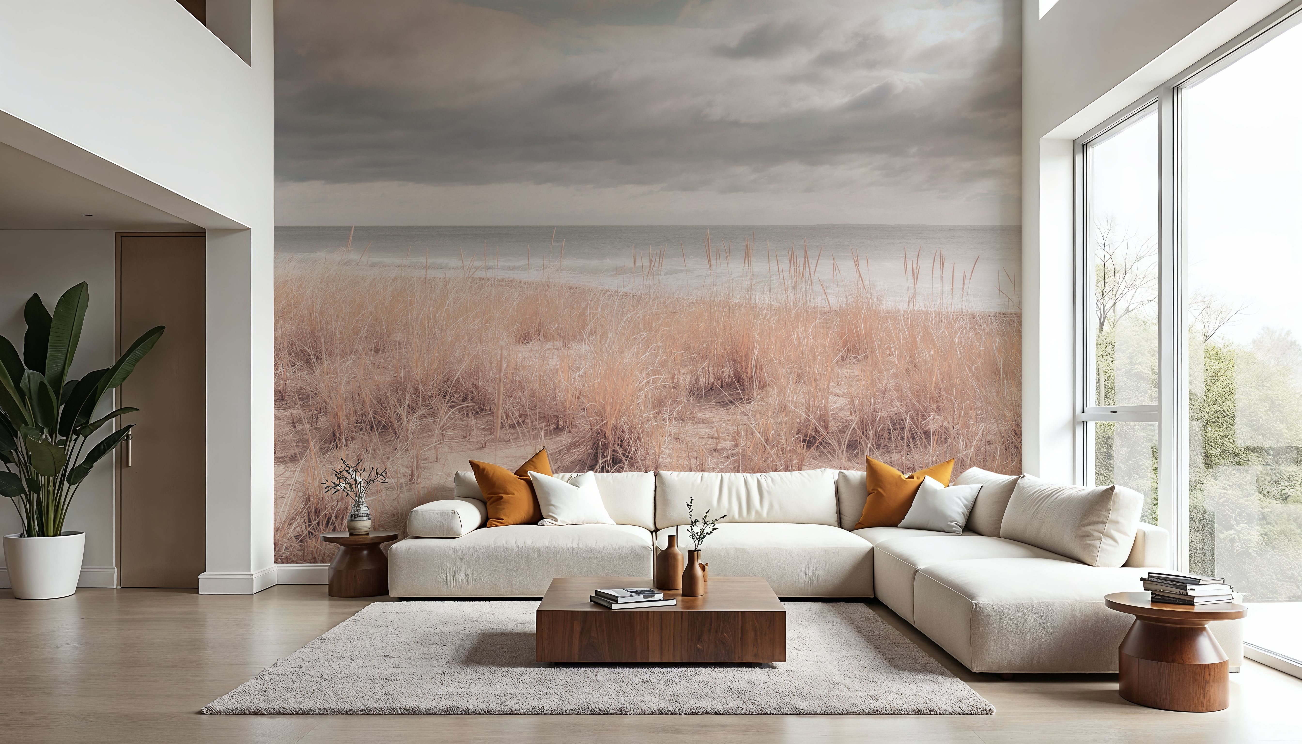 Soft Ocean, Papier peint