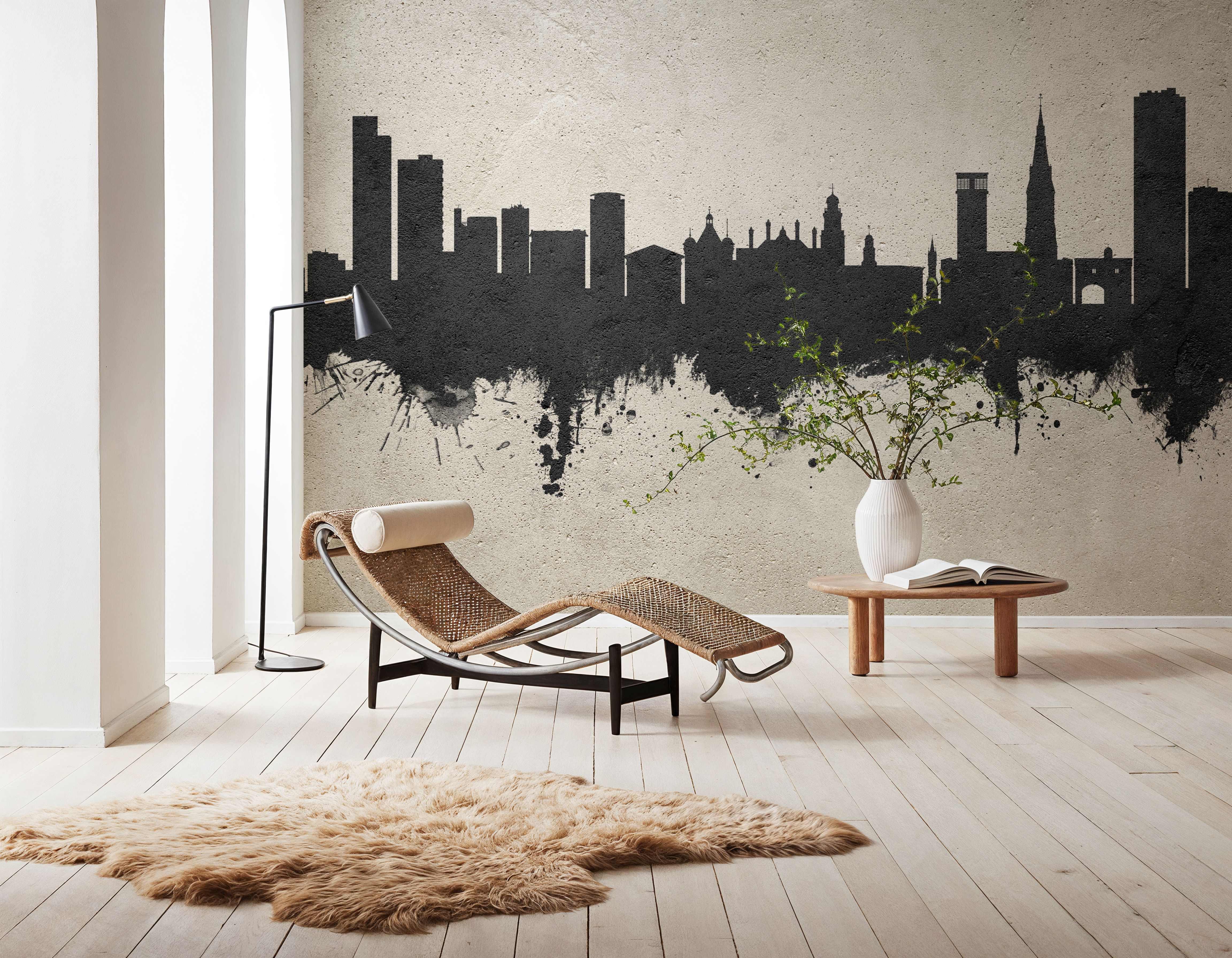 Leicester England Skyline Concrete