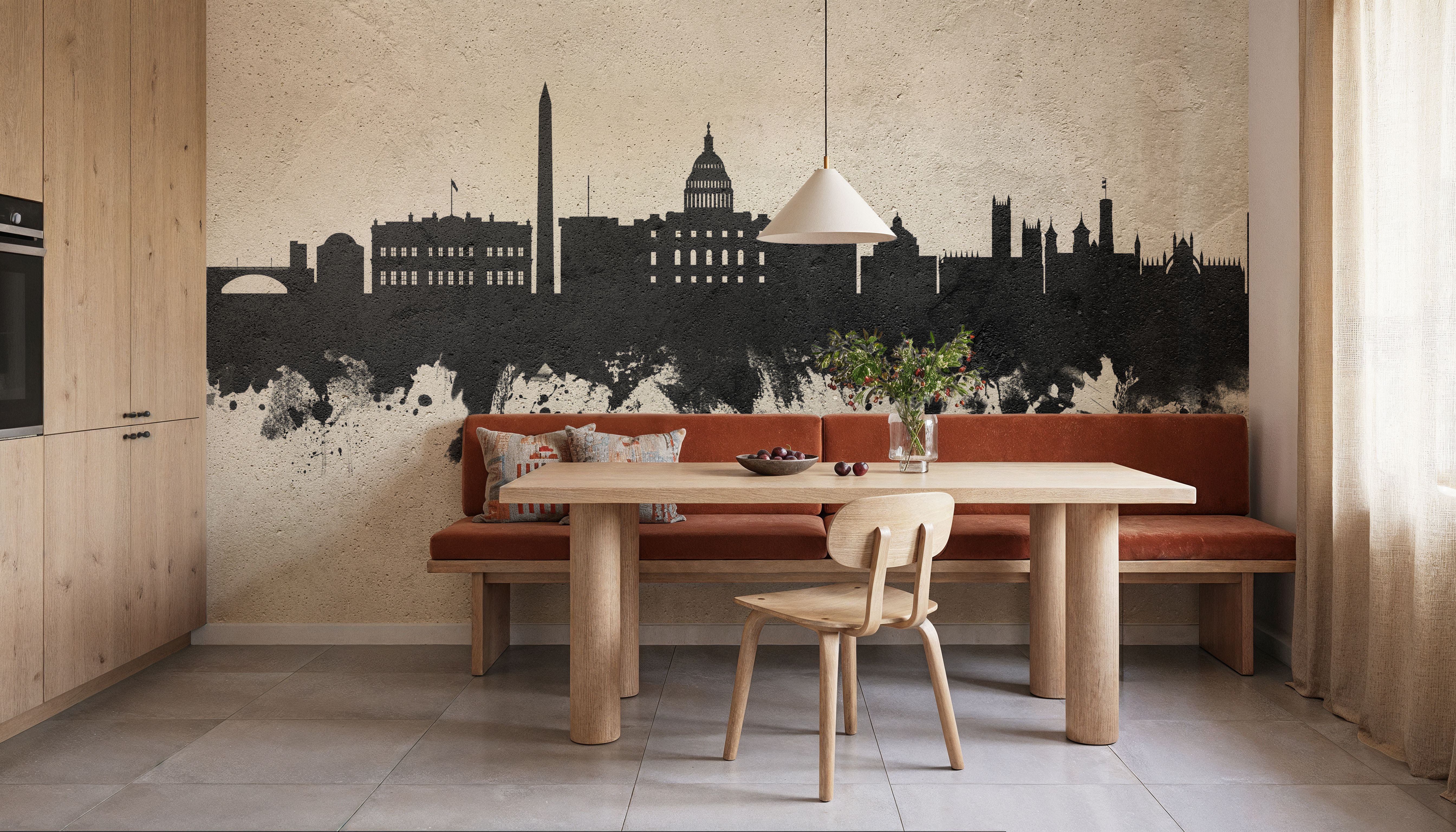Washington DC Skyline Concrete