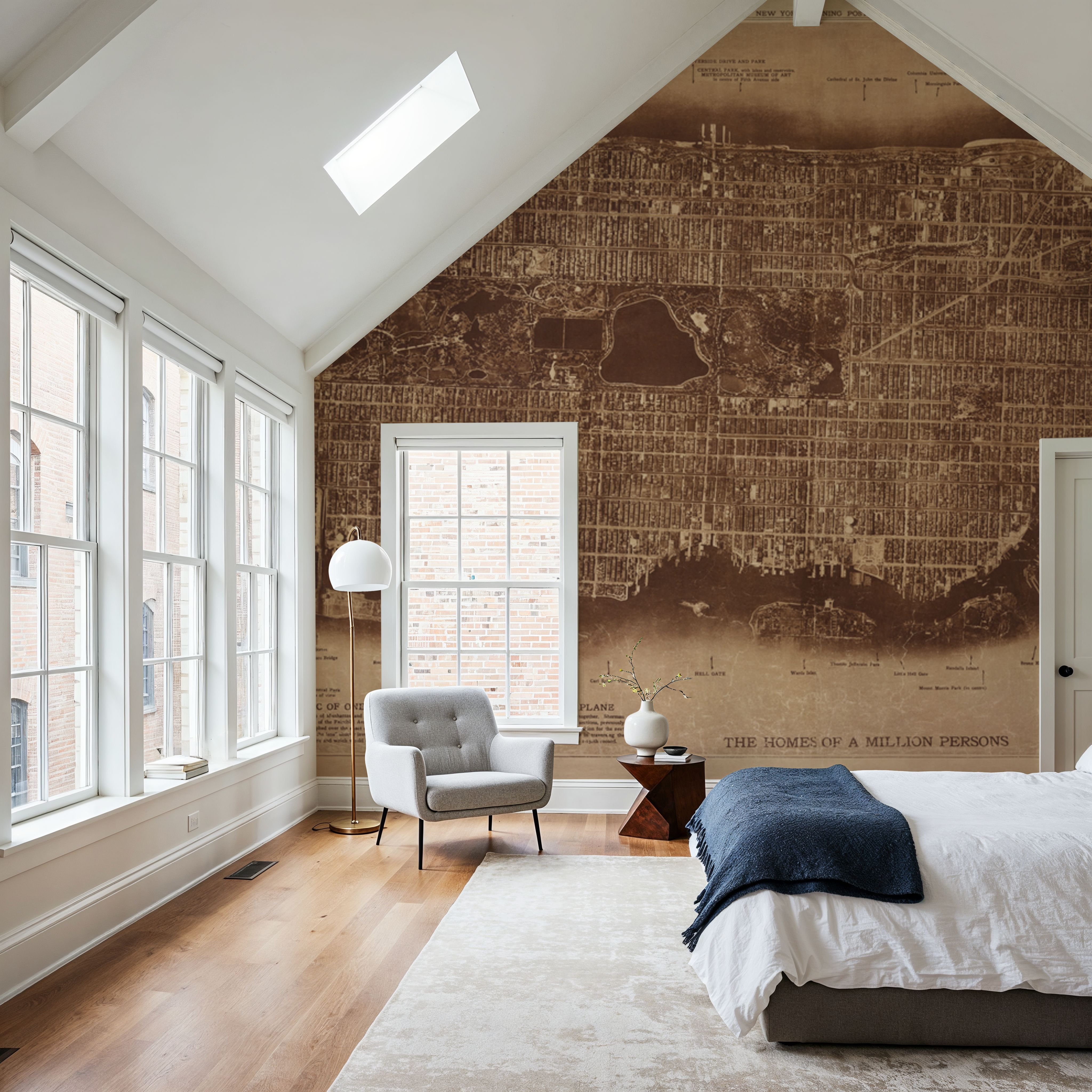 Manhattan from Above 1922 Vintage