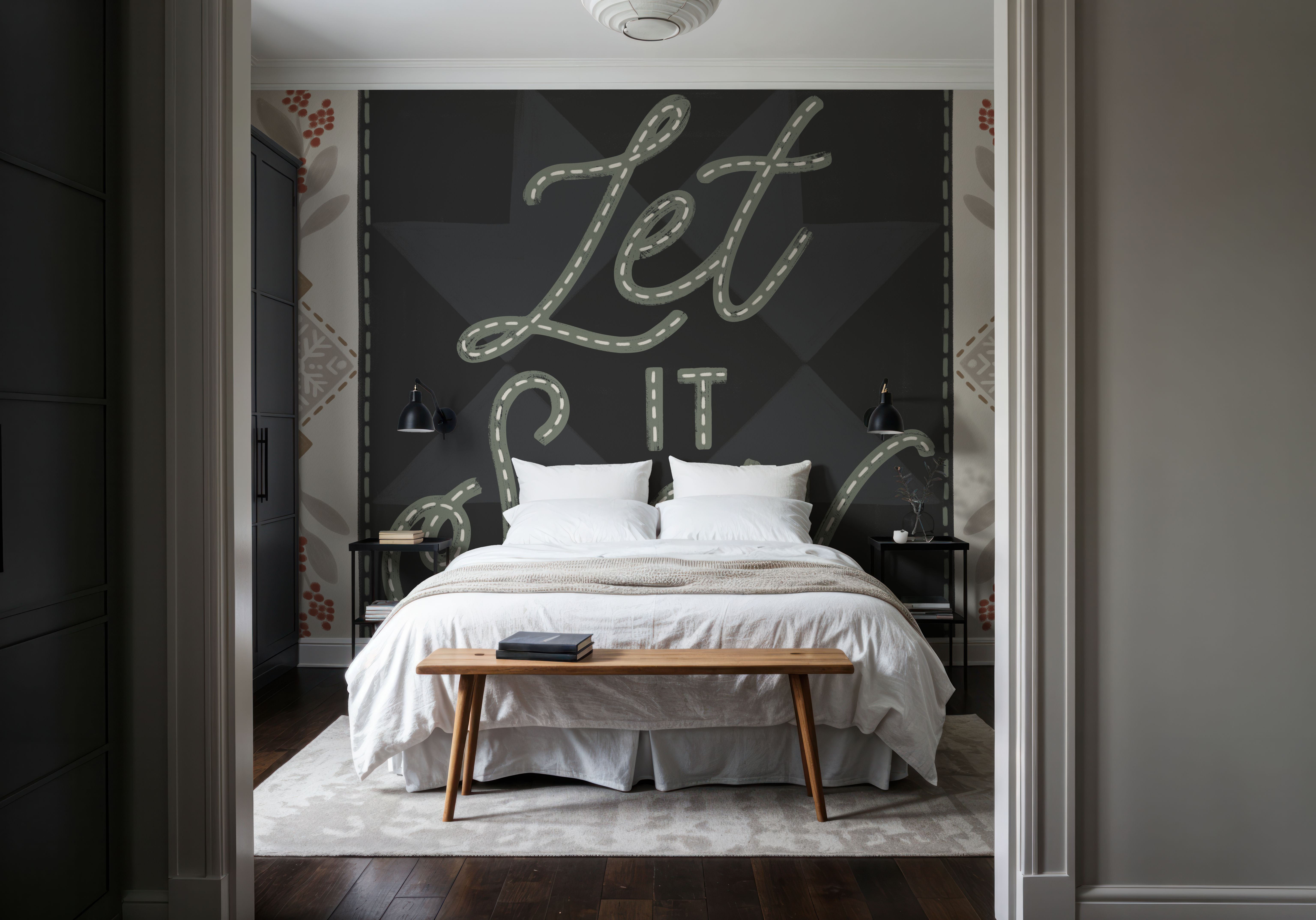 Quilted Christmas II, Wallpaper