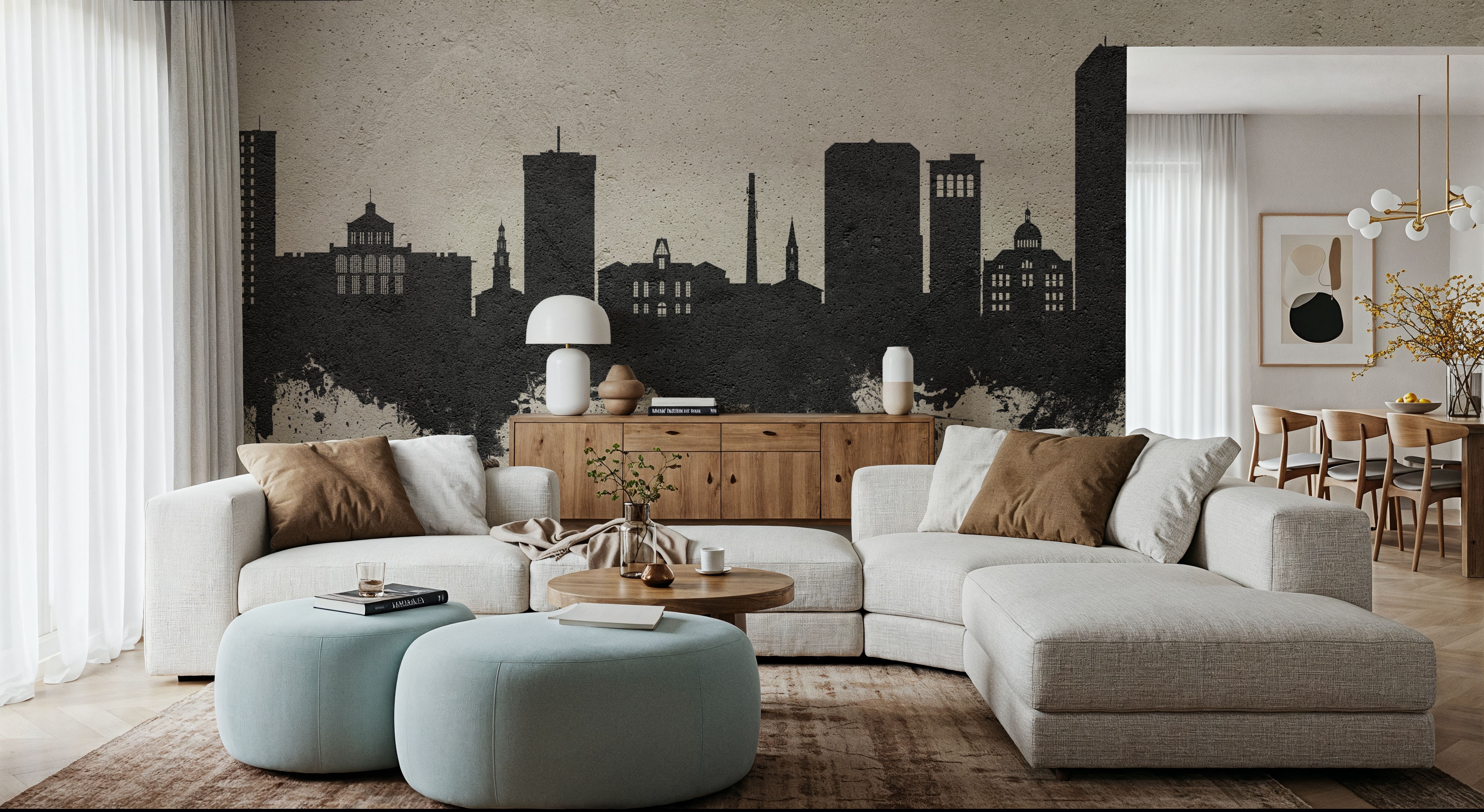 Lexington Kentucky Skyline Concrete