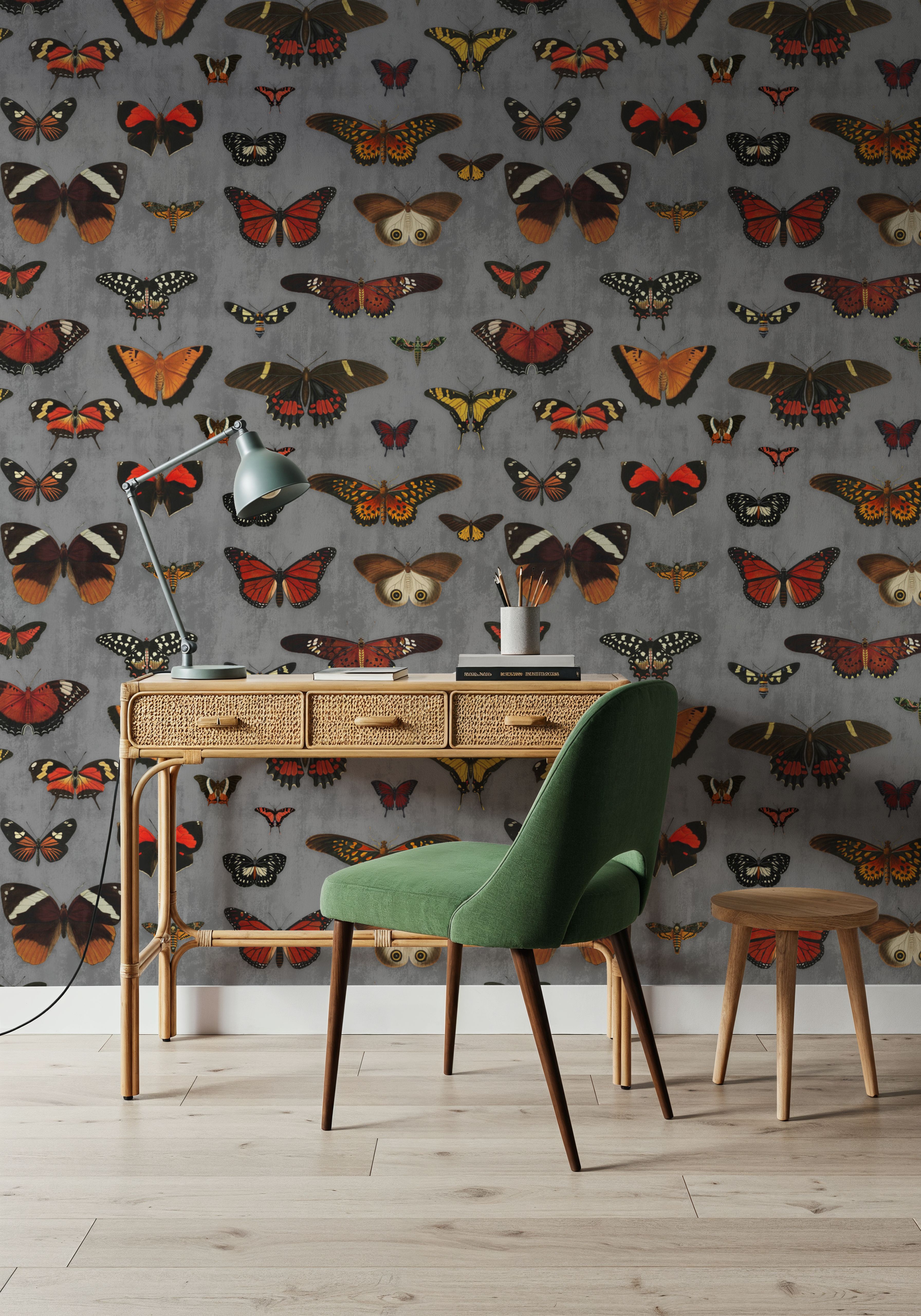 Butterfly Collection Gray