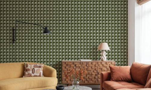 Decorative Cubes, Forest Green