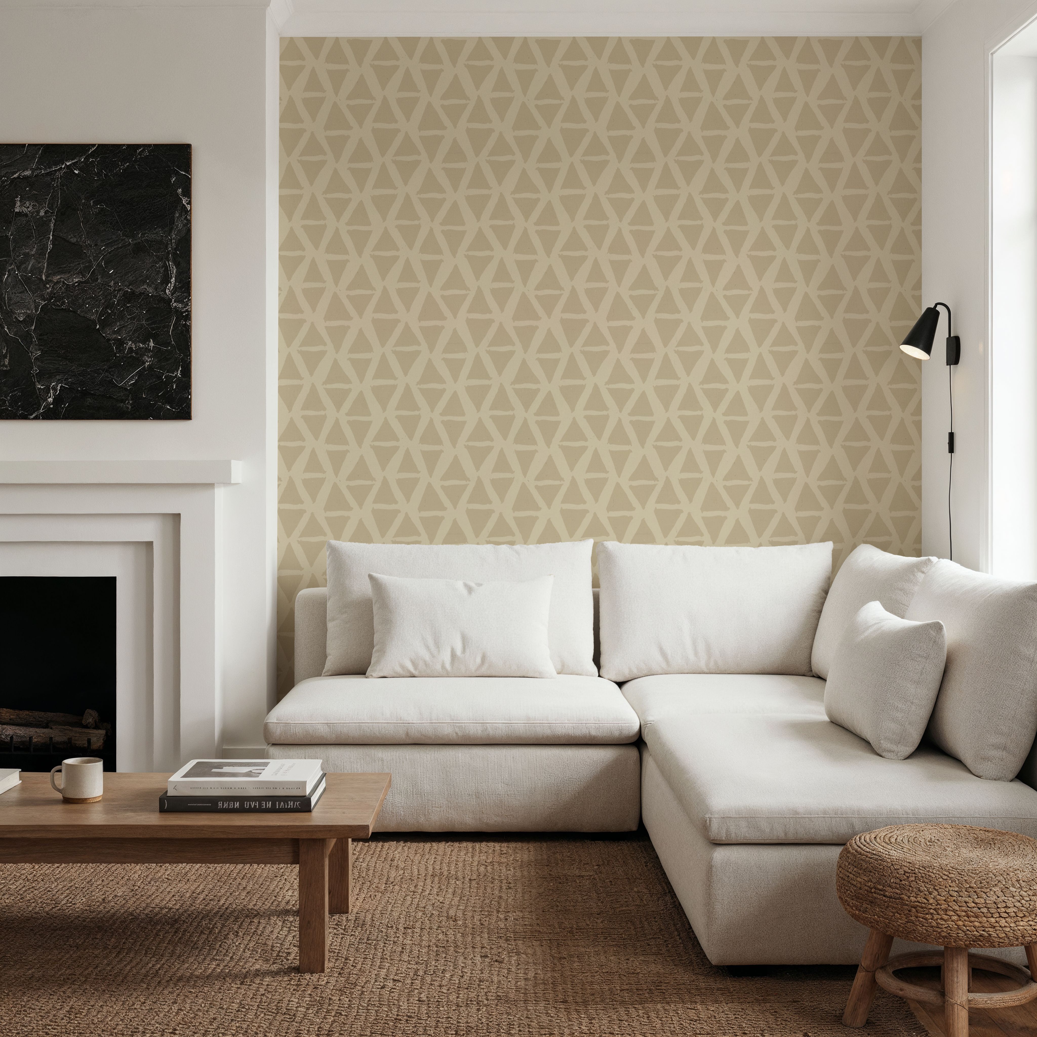 Triangular Meeting Beige