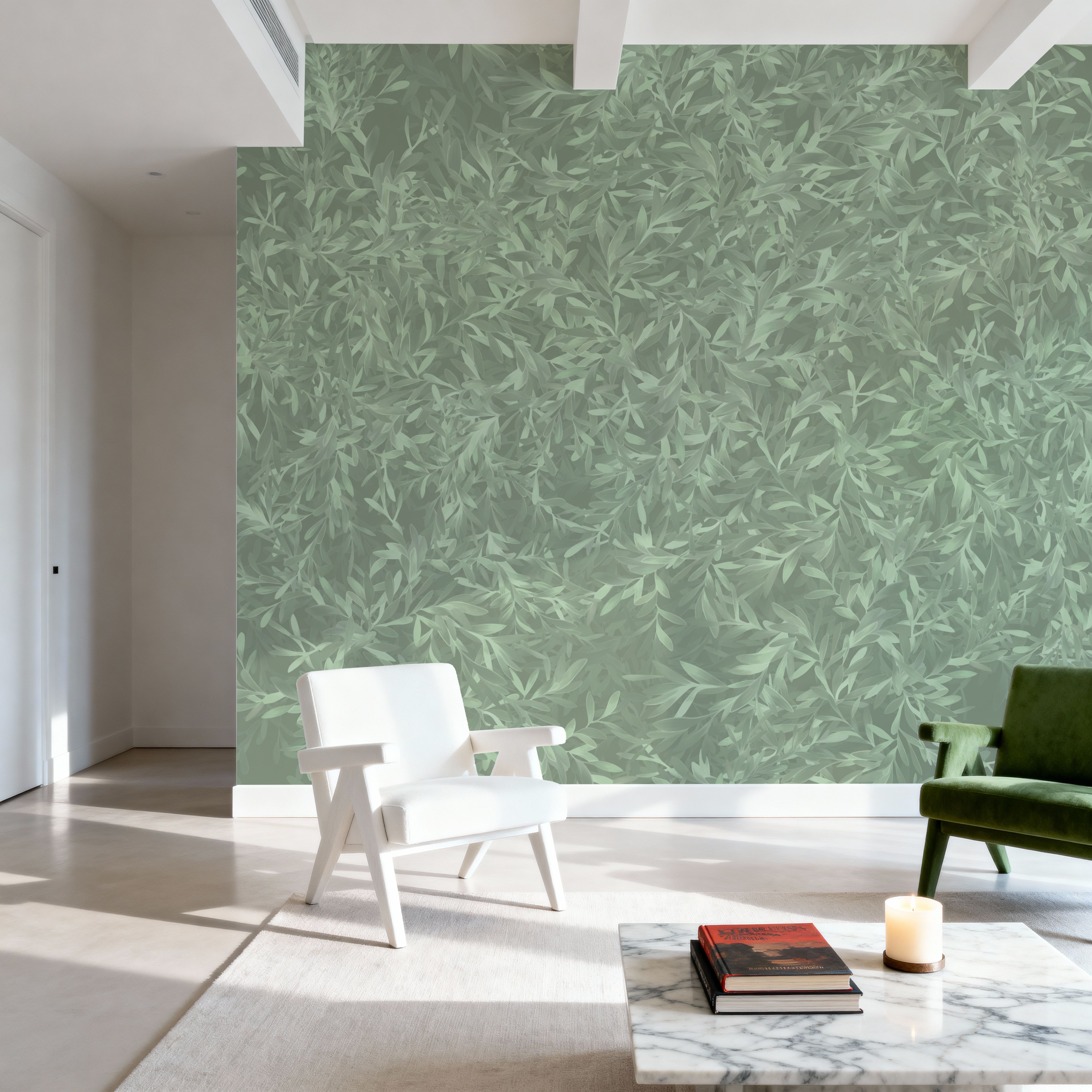 Lush Canopy Ceiling, Sage