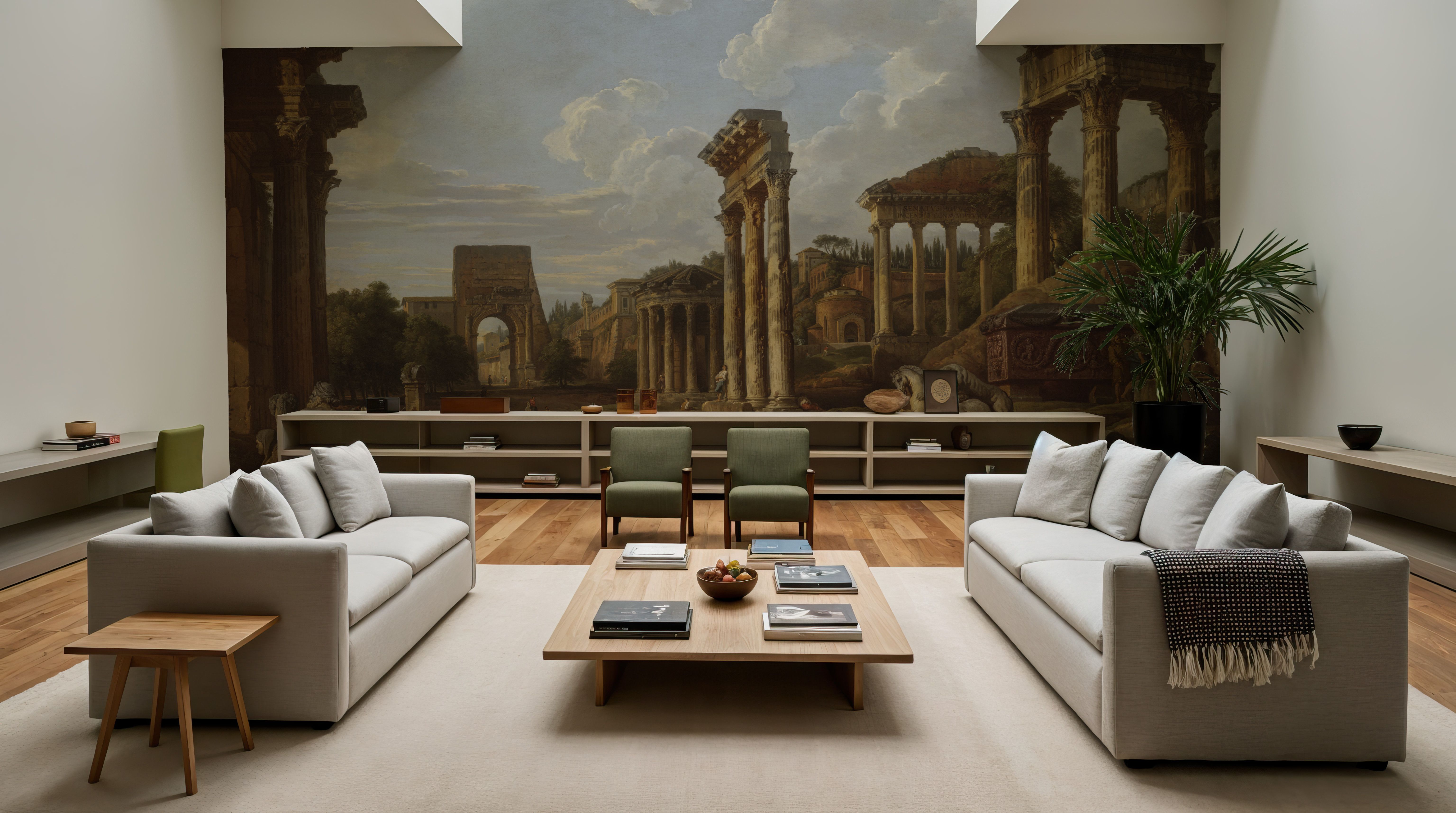 A Capriccio of the Roman Forum