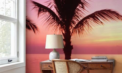 Tropical Twilight Silhouette