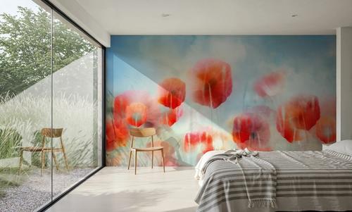 Poppies in a Field