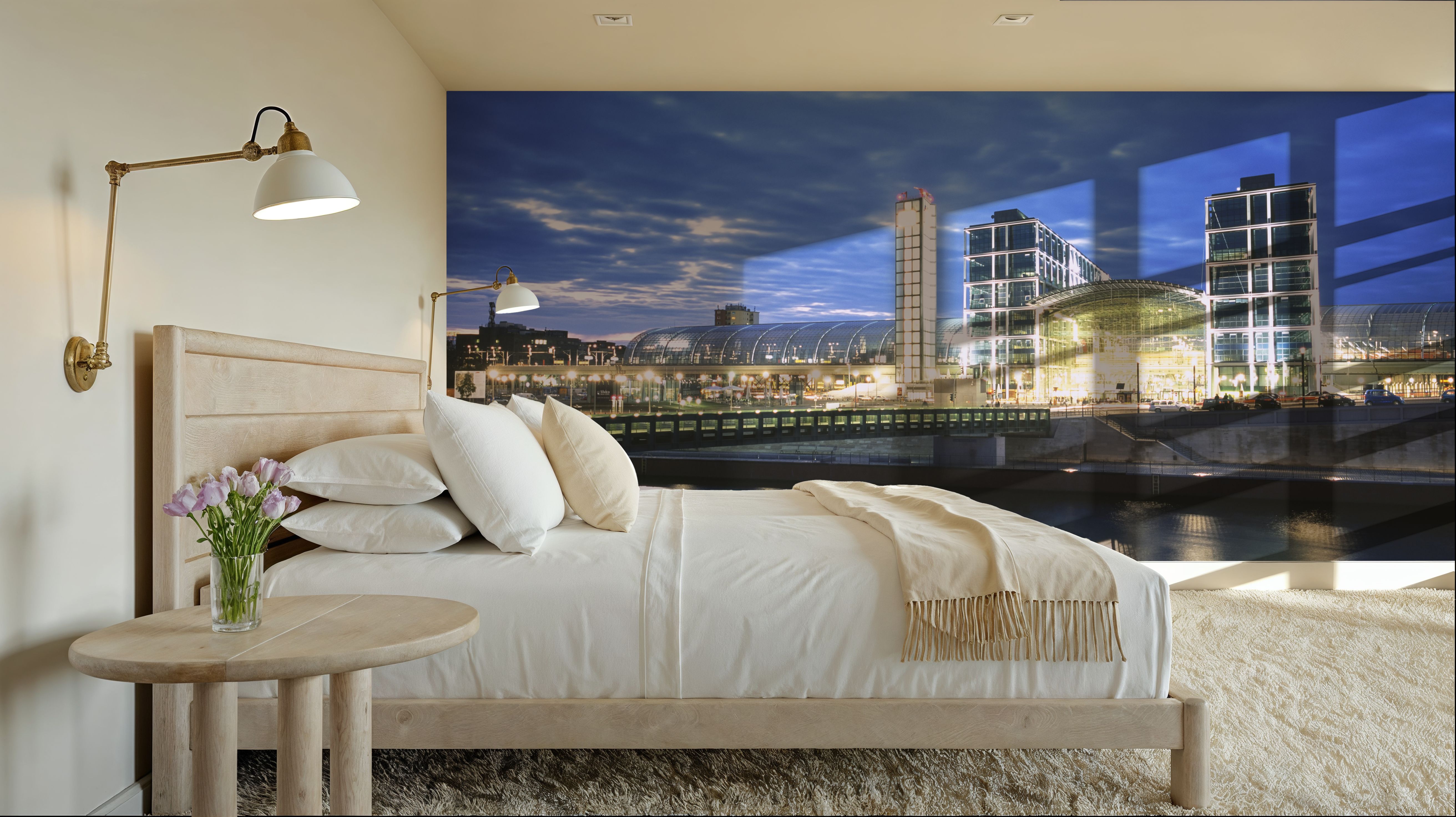 Metropolitan Glow, Papel pintado