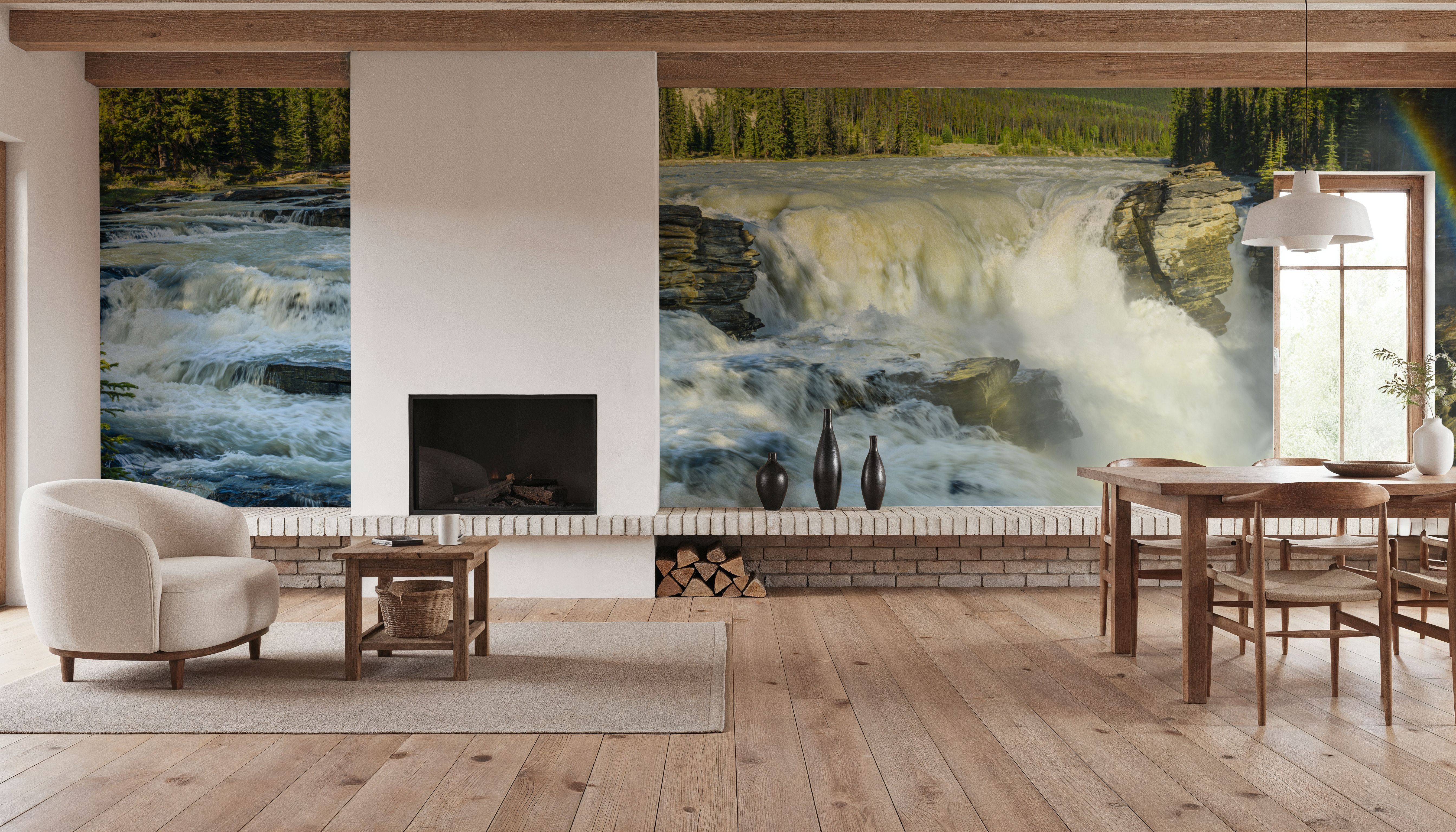 Athabasca River Falls