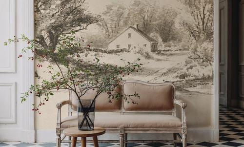Cottage Pencil Drawing I