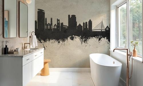 Swansea Wales Skyline Concrete