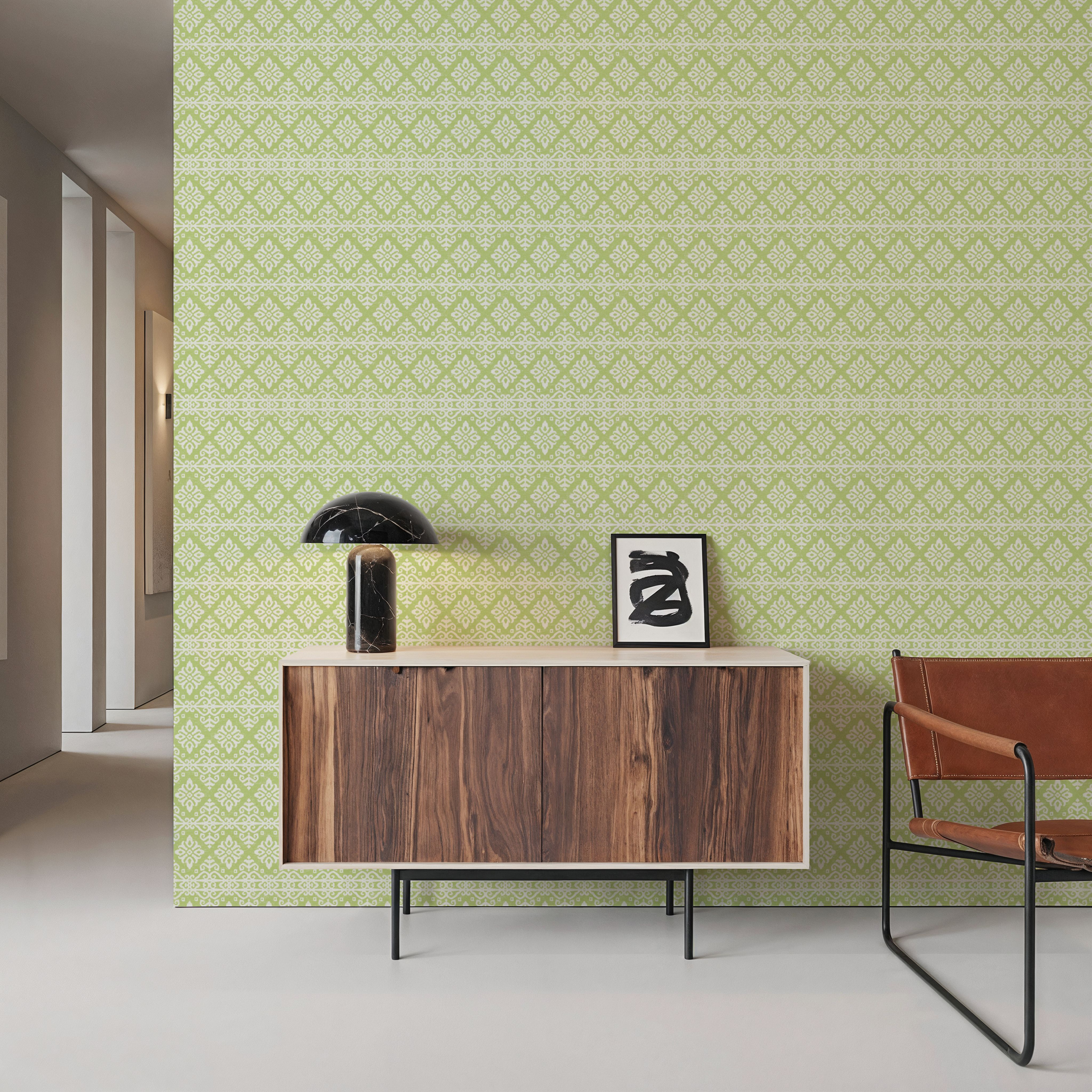 Amadora Squares Light Green