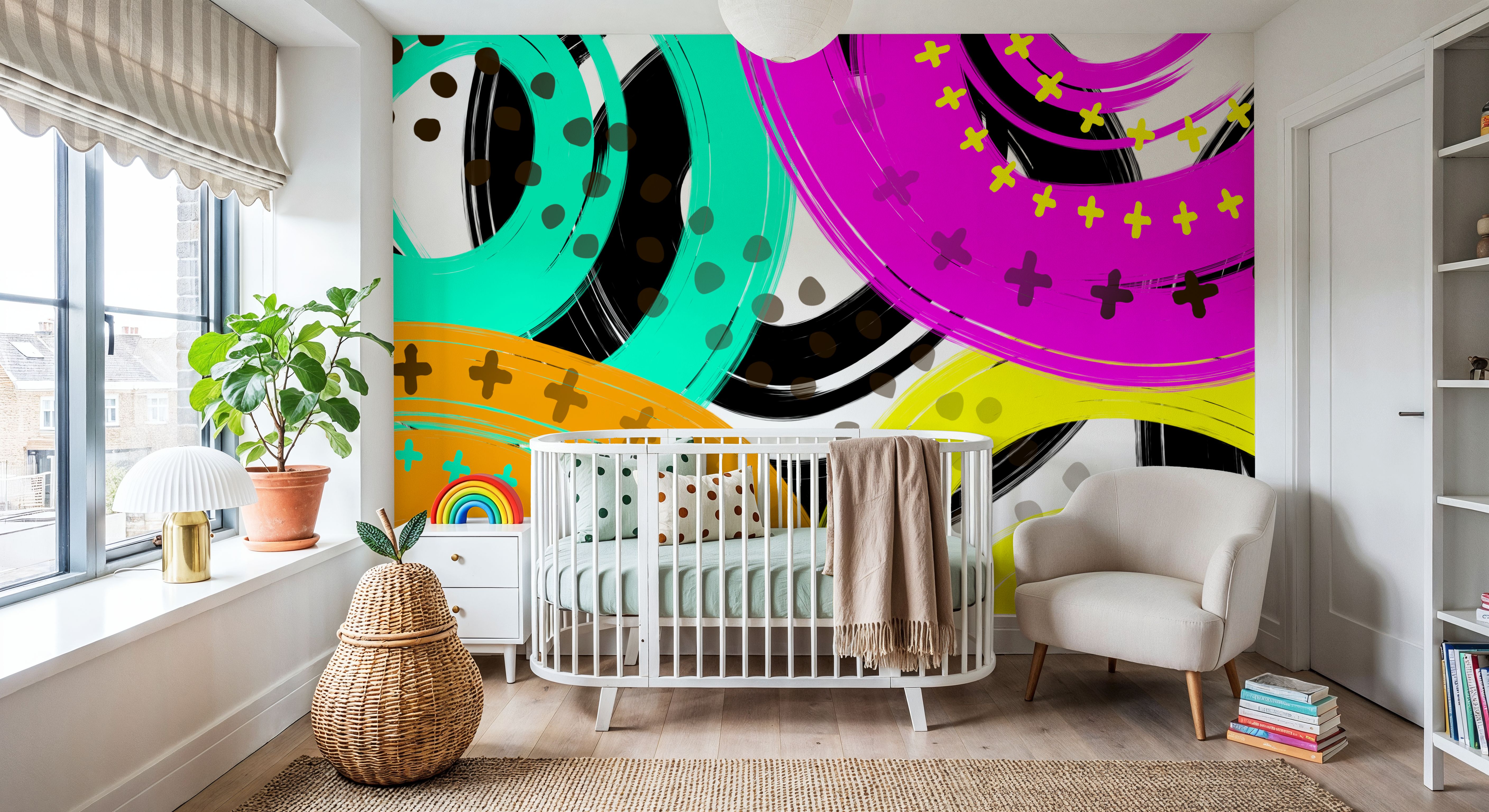 Spinning Wheels, Papel de parede