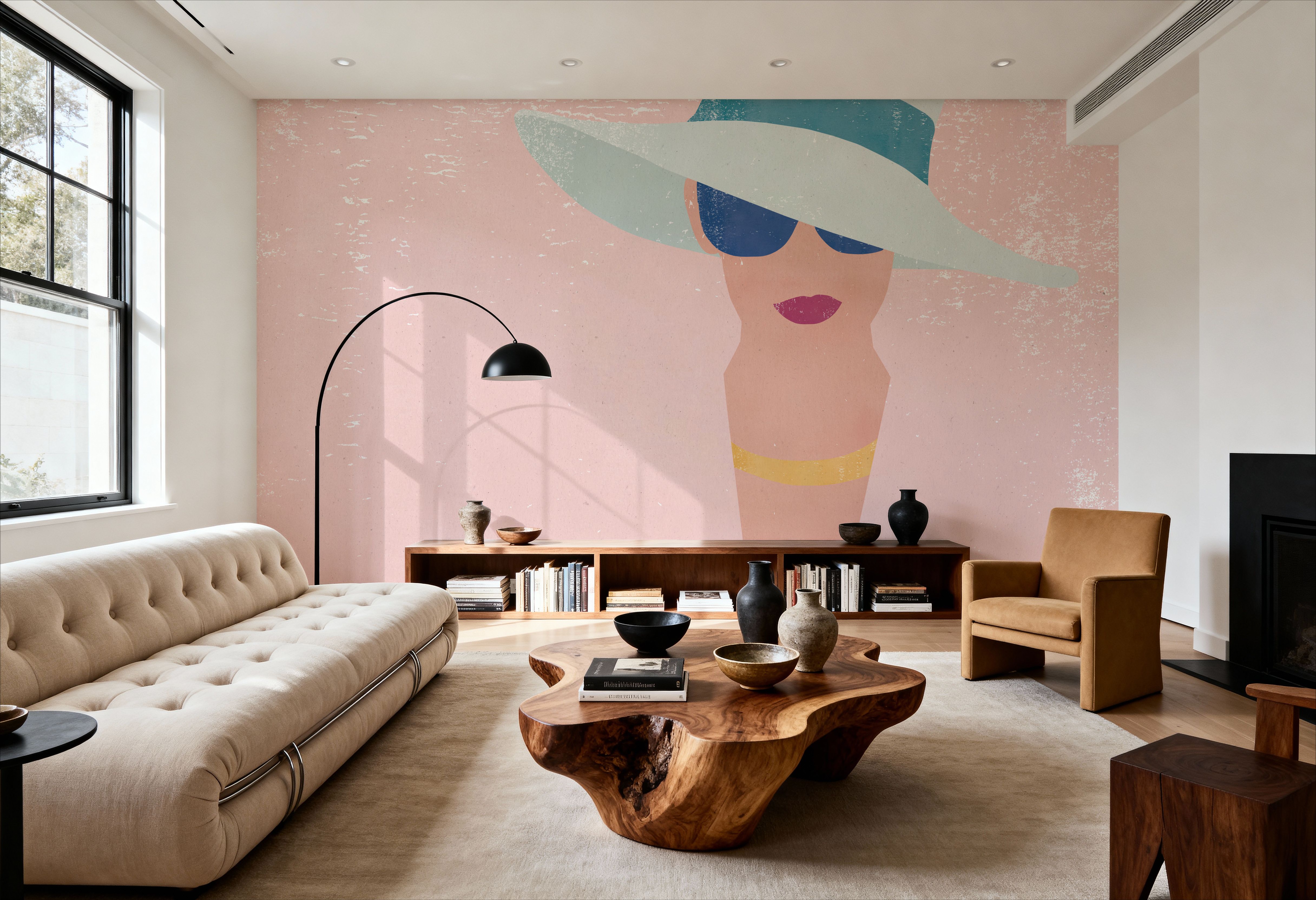 Semi Vision, Papier peint