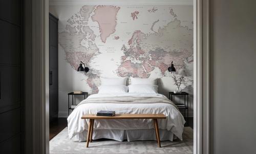 World Map Cities - Betsy