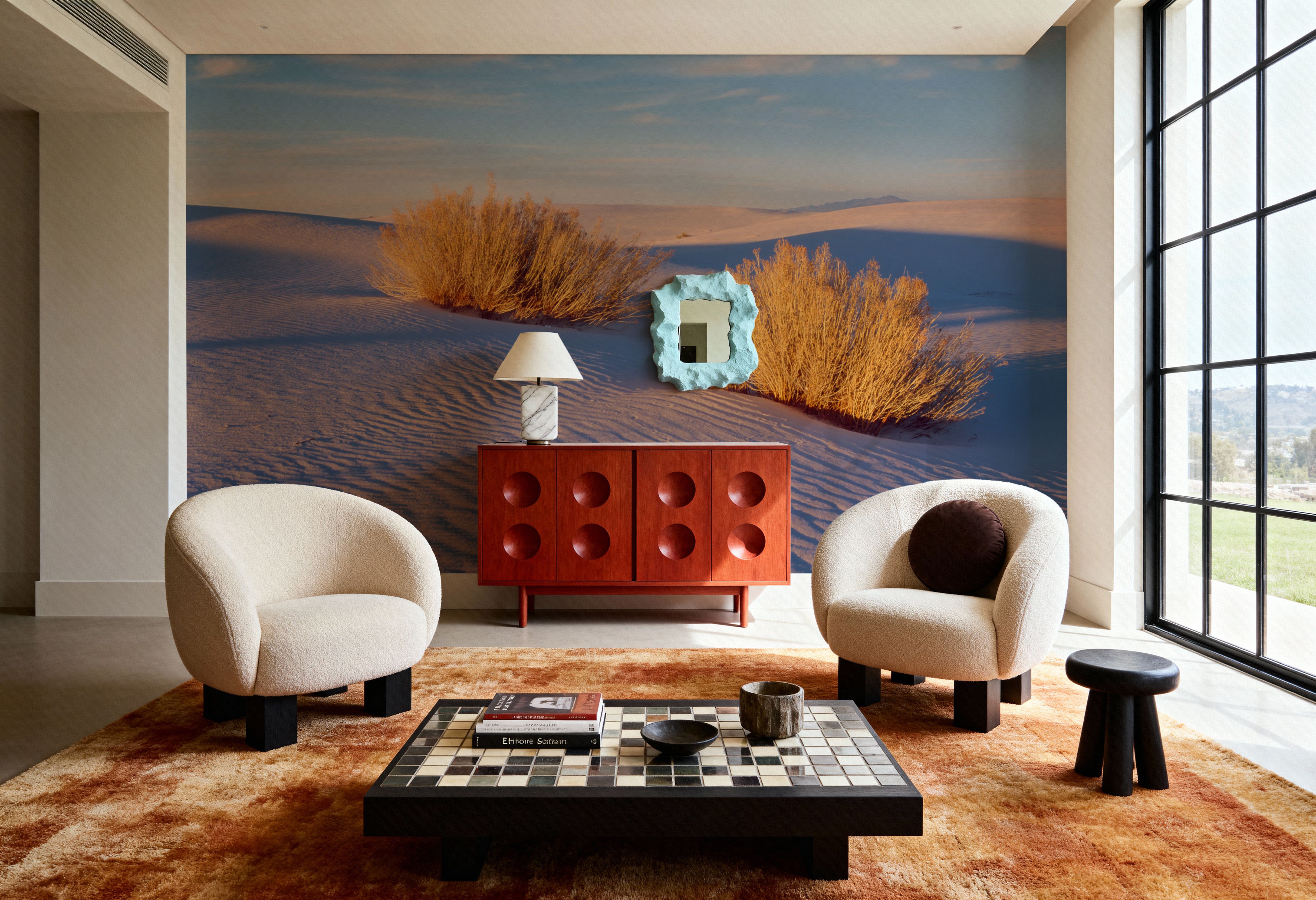 Golden Dune Shadows, Wallpaper