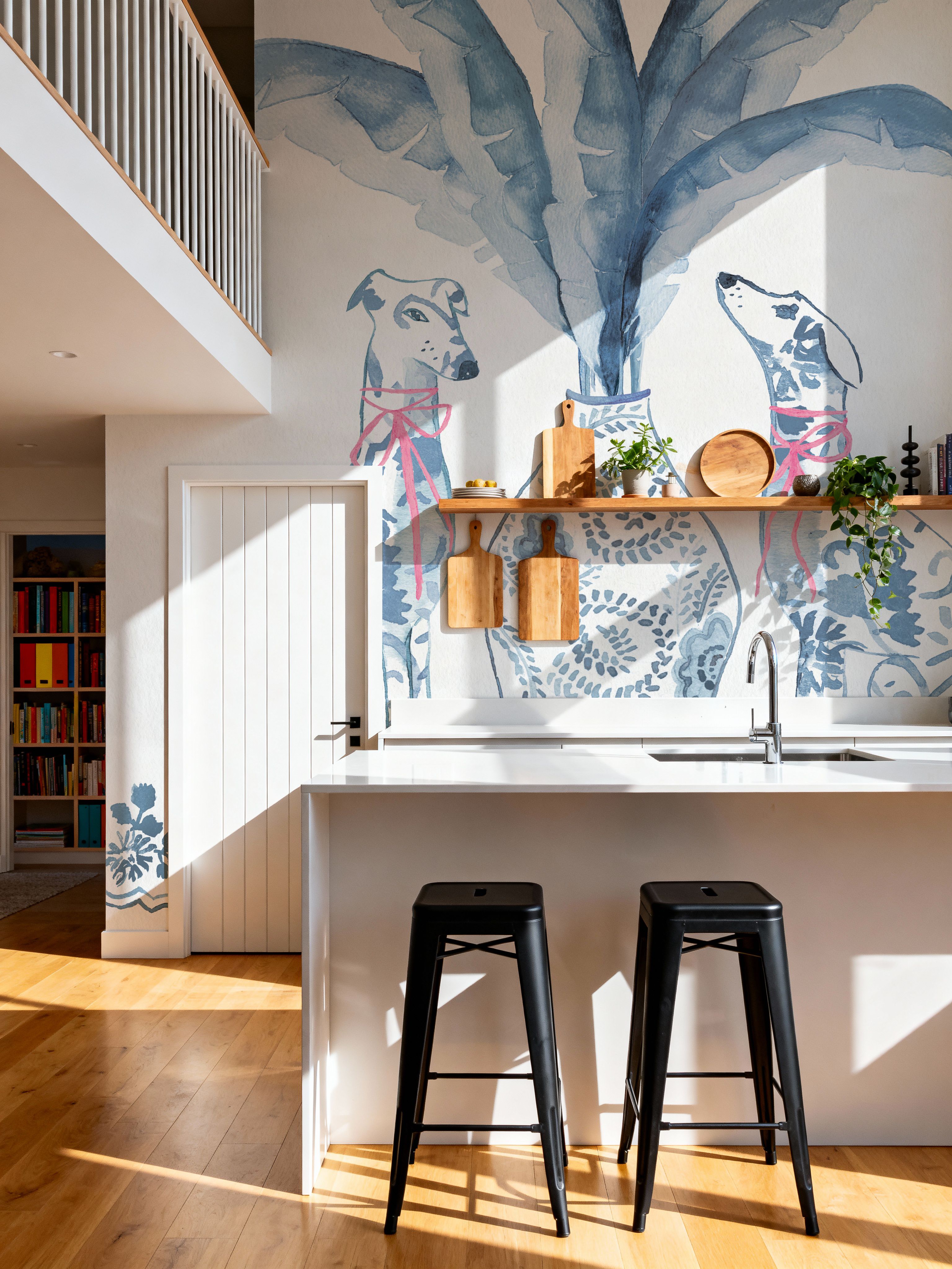 Chinoiserie Dogs I