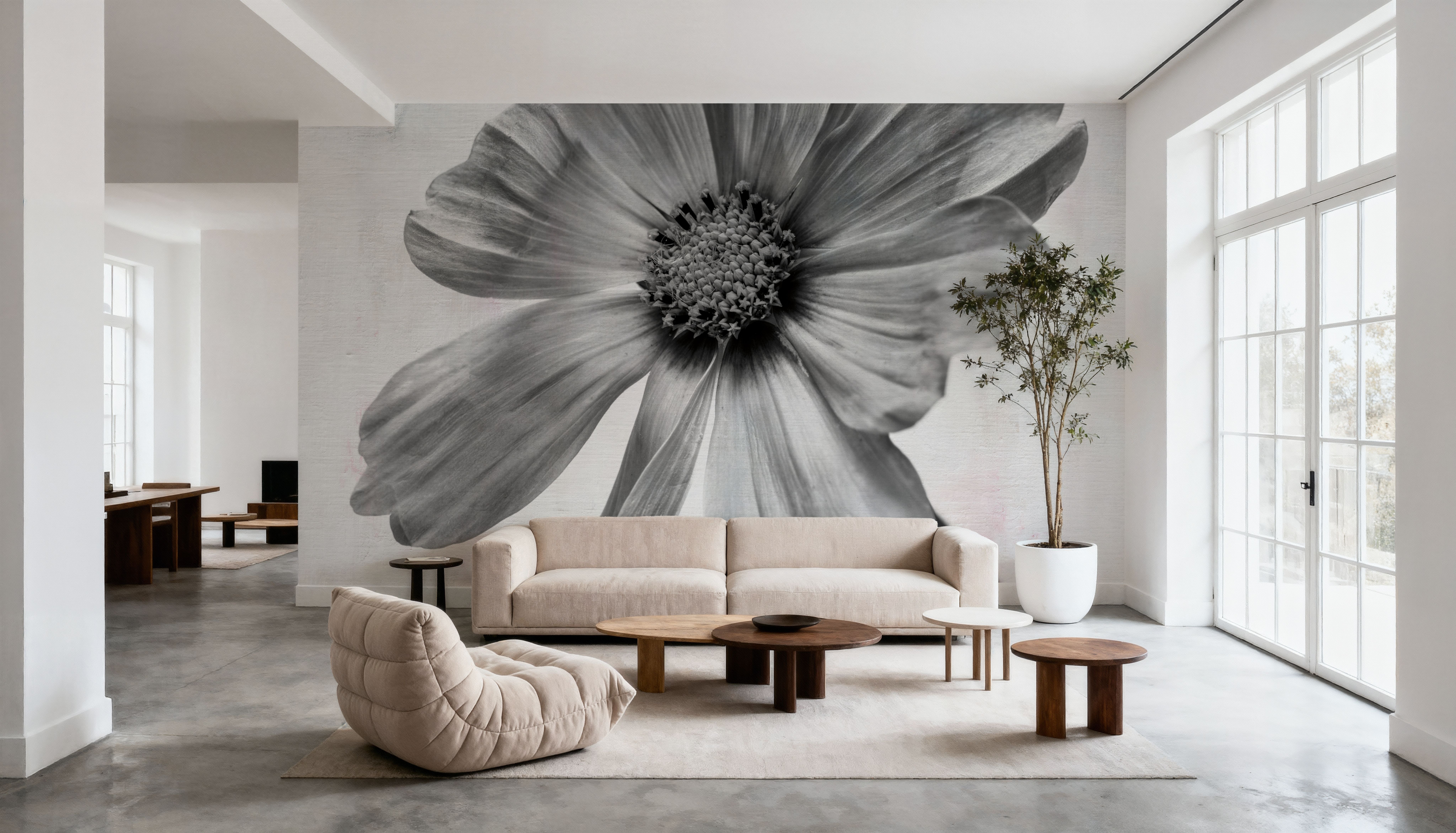 Wonderful Wildflowers XII Neutral