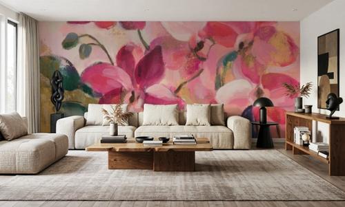 Abstract Orchid