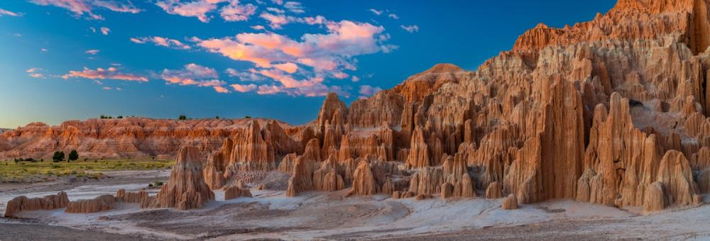 Pink Cathedral Gorge